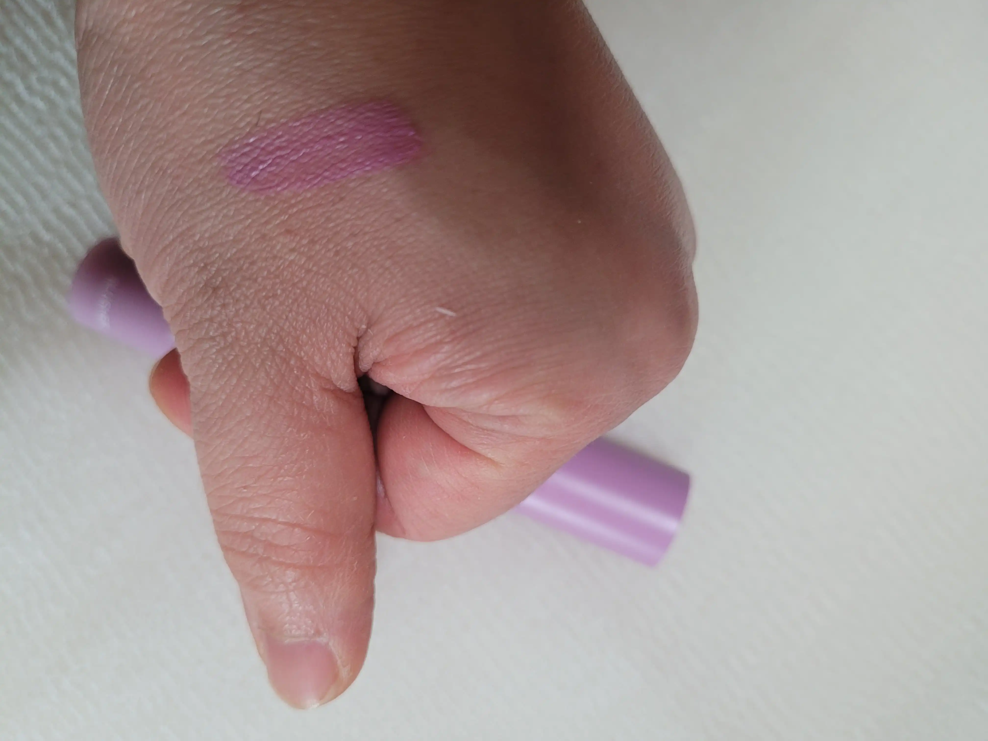 언니의파우치 리뷰 이미지 3 - [바이플라워 에어리 코튼 블러셔 [04 페일라벤더]]