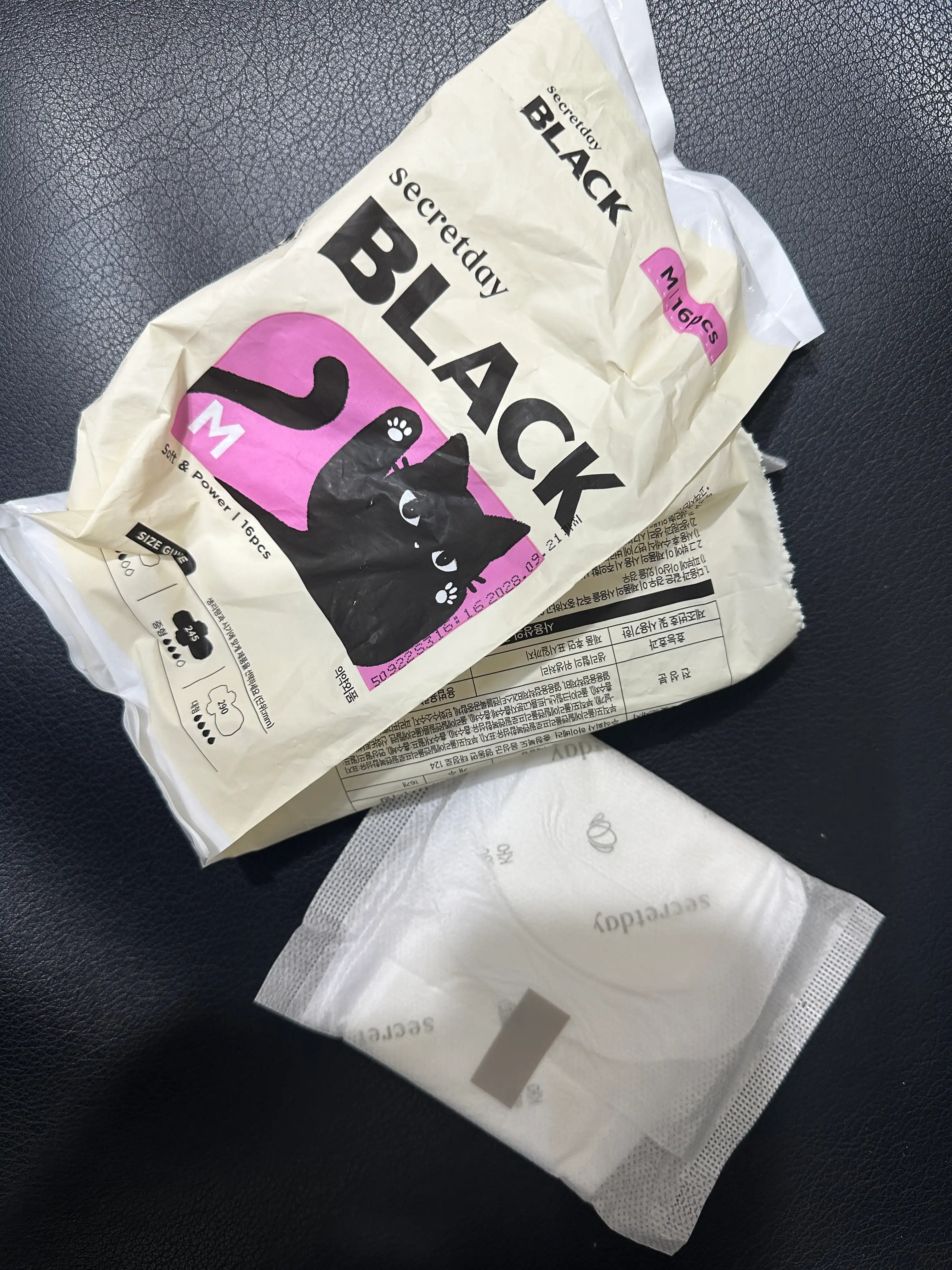 언니의파우치 리뷰 이미지 - [블랙 중형]