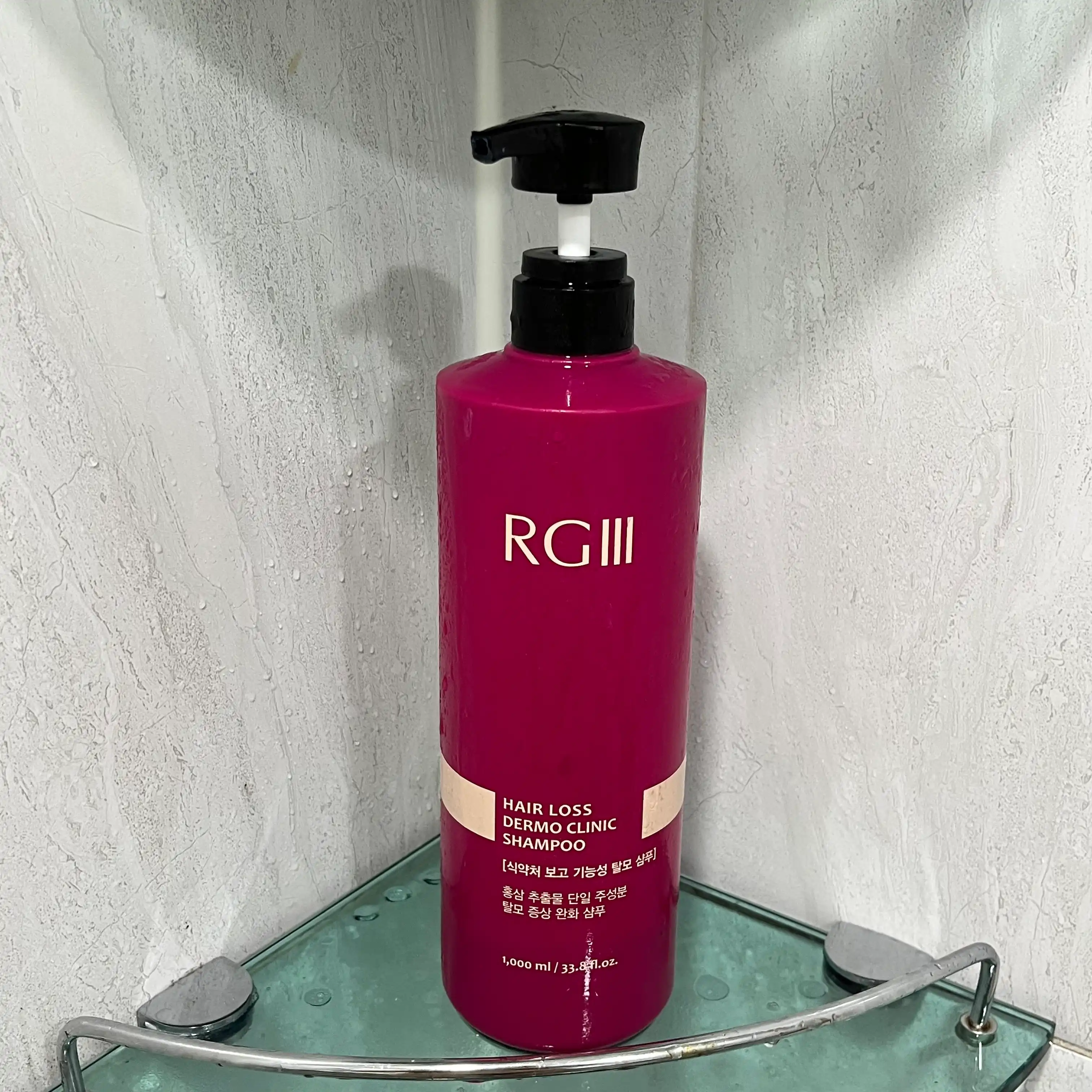 언니의파우치 리뷰 이미지 - [헤어로스 더모 클리닉 샴푸액]