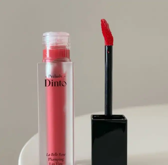 언니의파우치 리뷰 이미지 2 - [라벨르 로즈 플럼핑 립틴트]