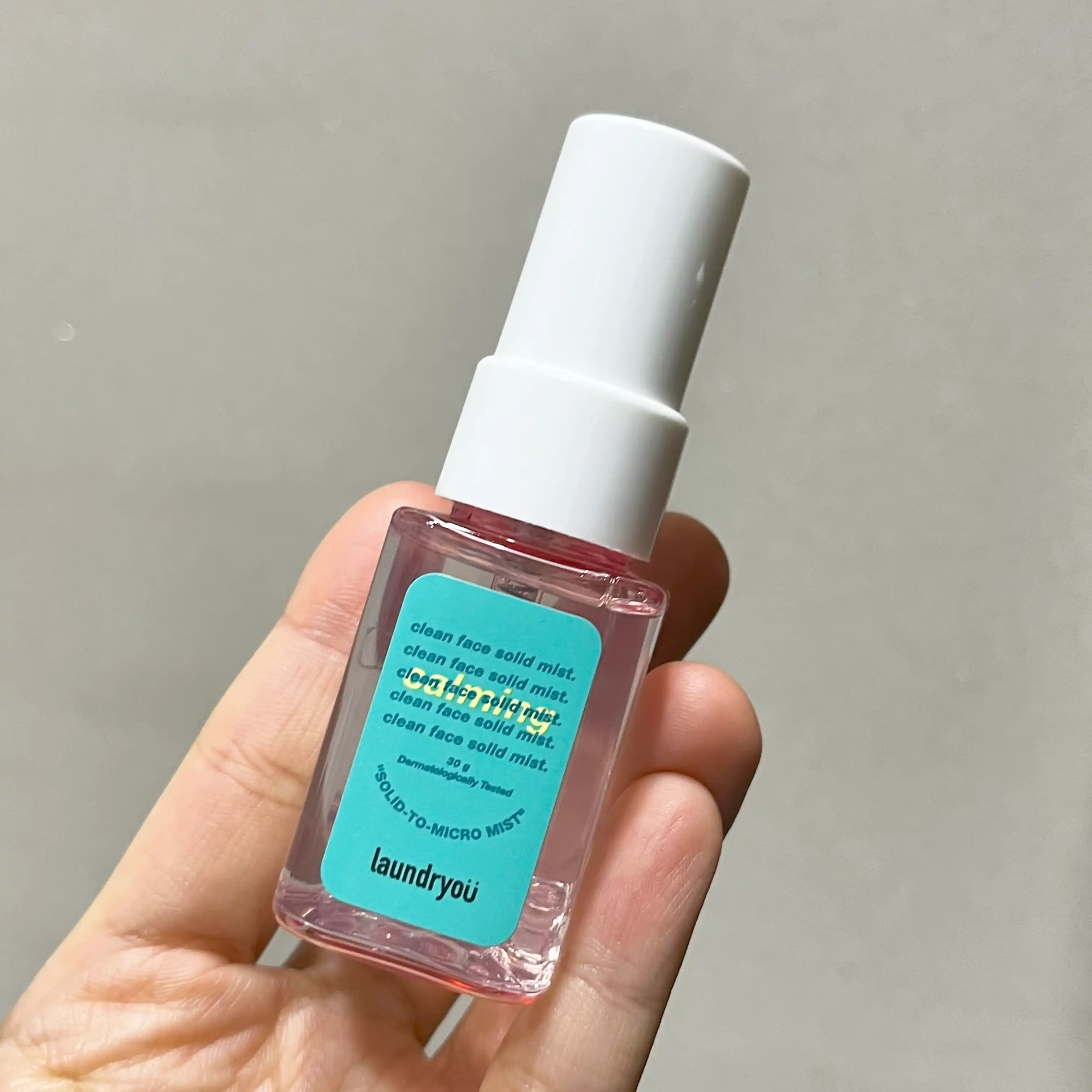 언니의파우치 리뷰 이미지 - [클린 페이스 솔리드 미스트 카밍]