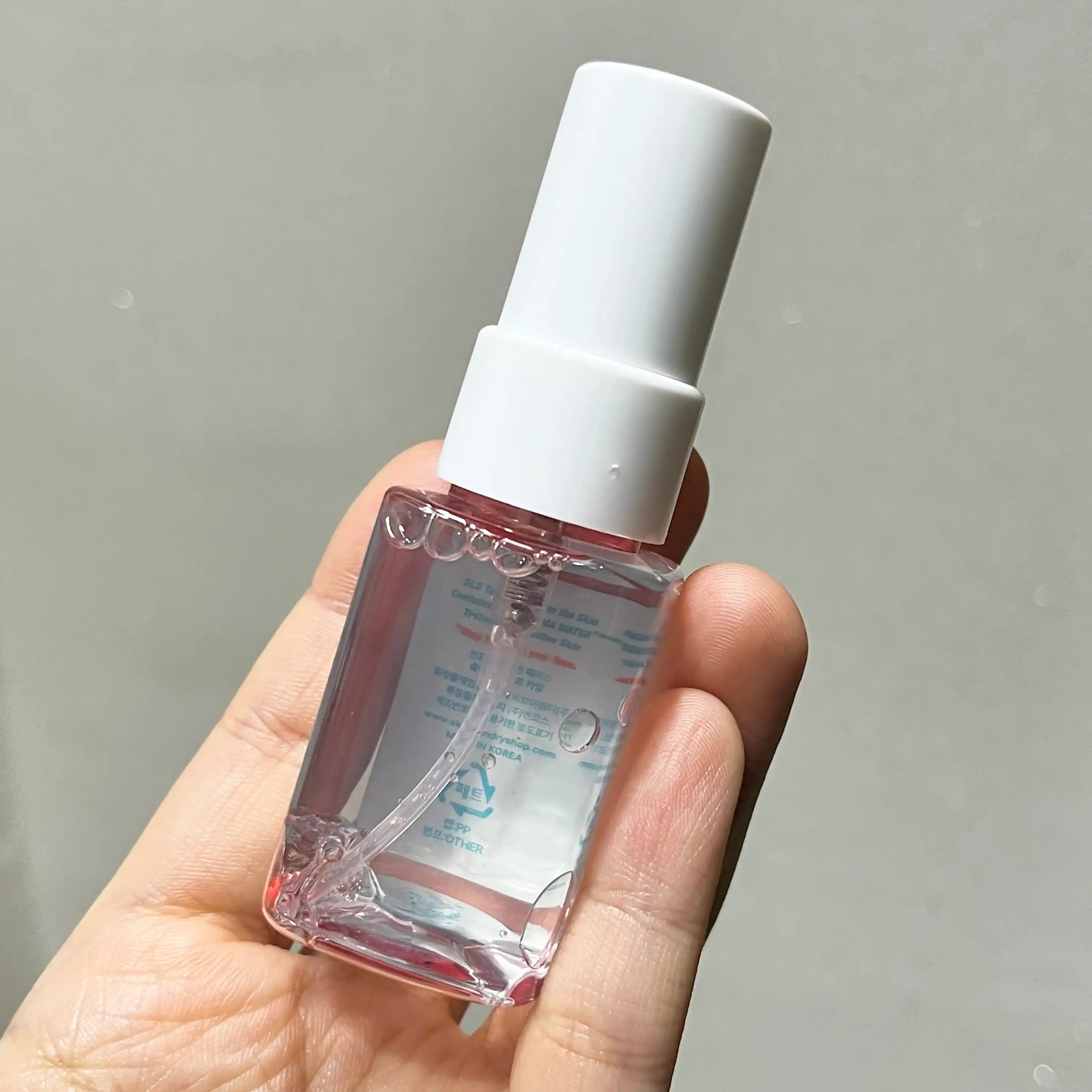 언니의파우치 리뷰 이미지 2 - [클린 페이스 솔리드 미스트 카밍]