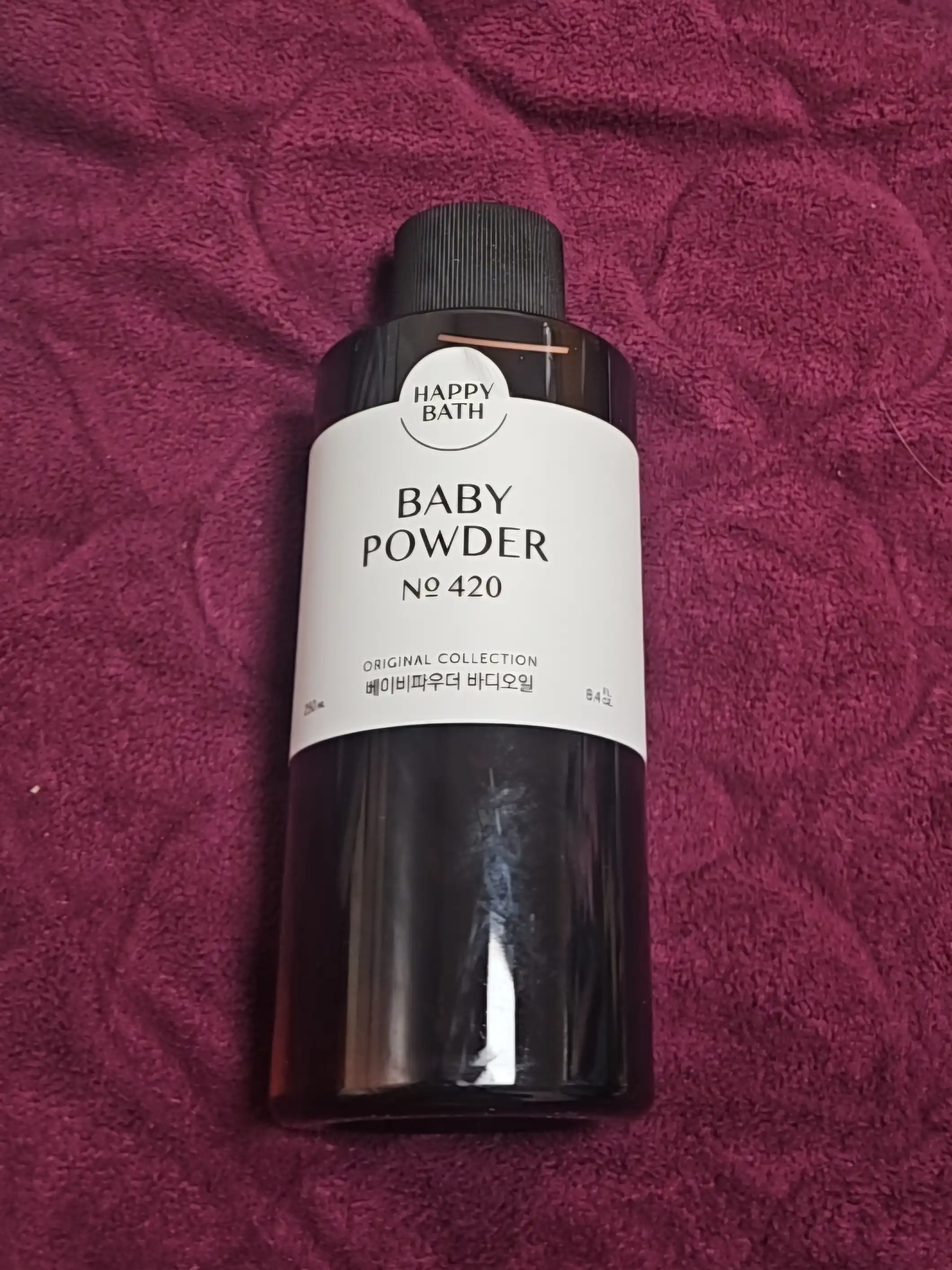 언니의파우치 리뷰 이미지 - [오리지널 컬렉션 바디오일 [베이비파우더]]