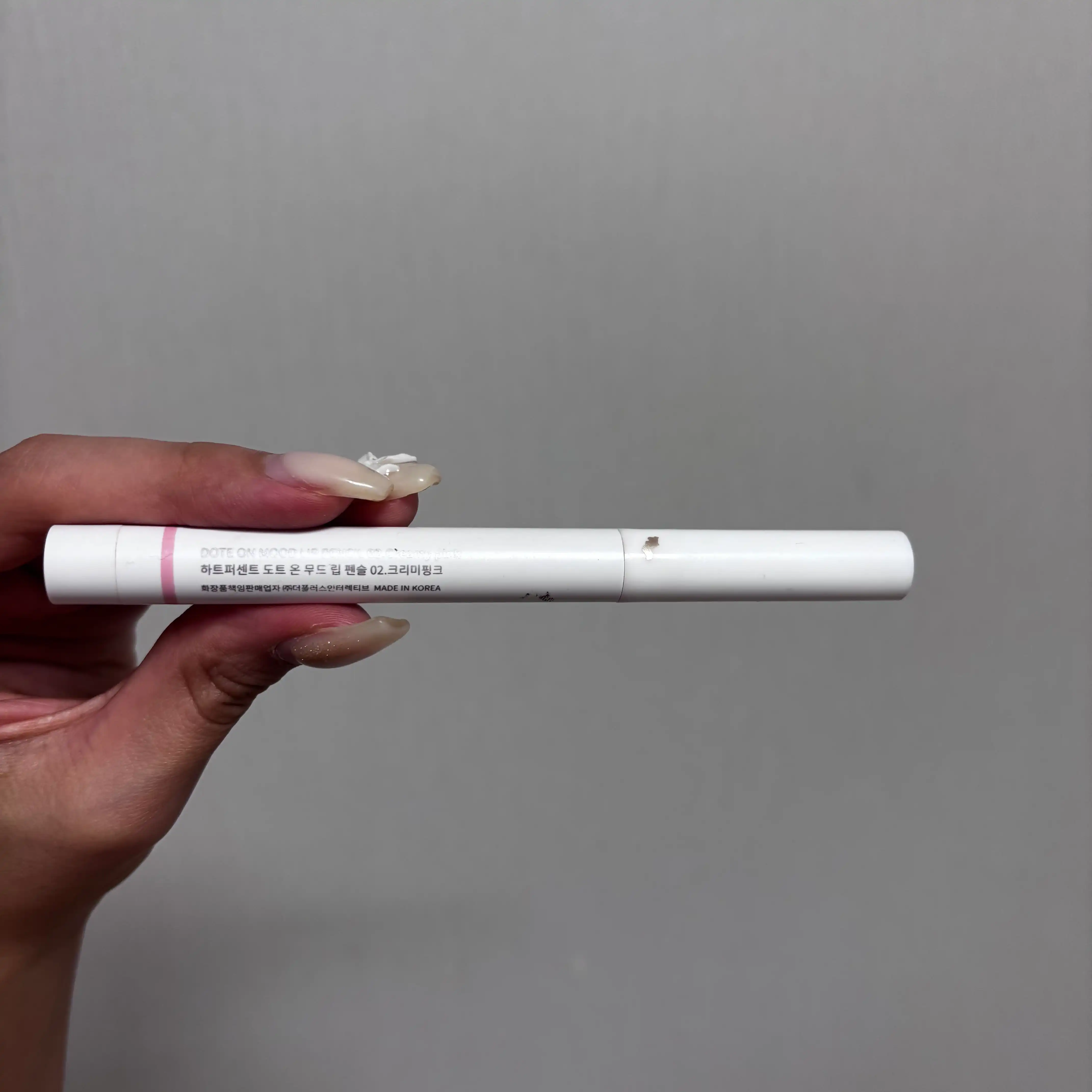 언니의파우치 리뷰 이미지 2 - [도트 온 무드 립펜슬]