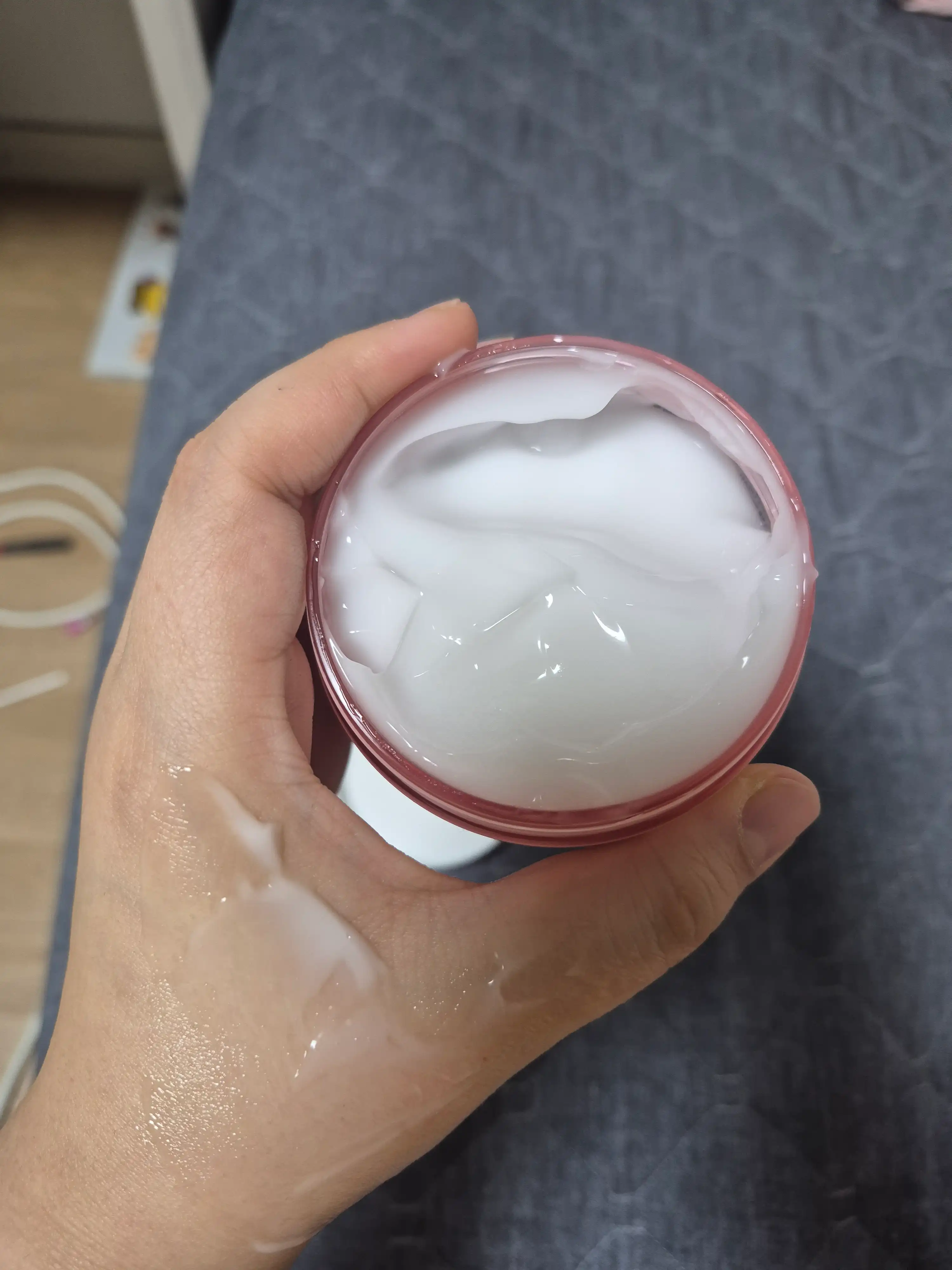 언니의파우치 리뷰 이미지 3 - [콜라겐 모이스처 에센스 크림]