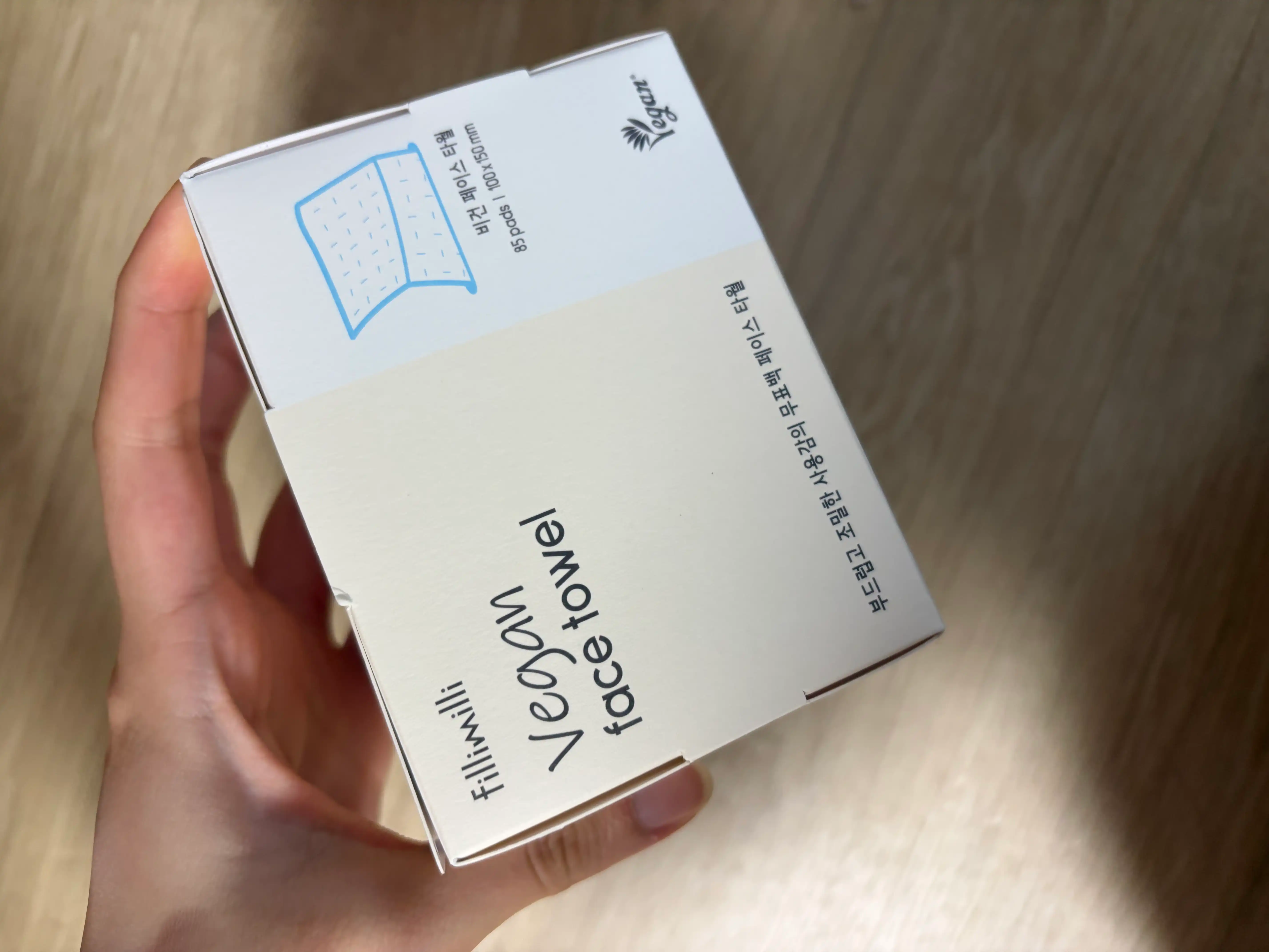 언니의파우치 리뷰 이미지 - [비건 페이스 타월]