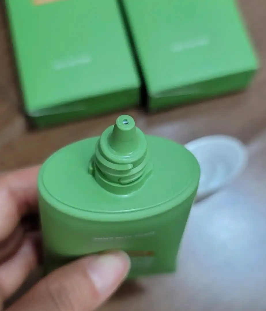 언니의파우치 리뷰 이미지 2 - [큐어 아쿠아 마일드 수딩 선젤]