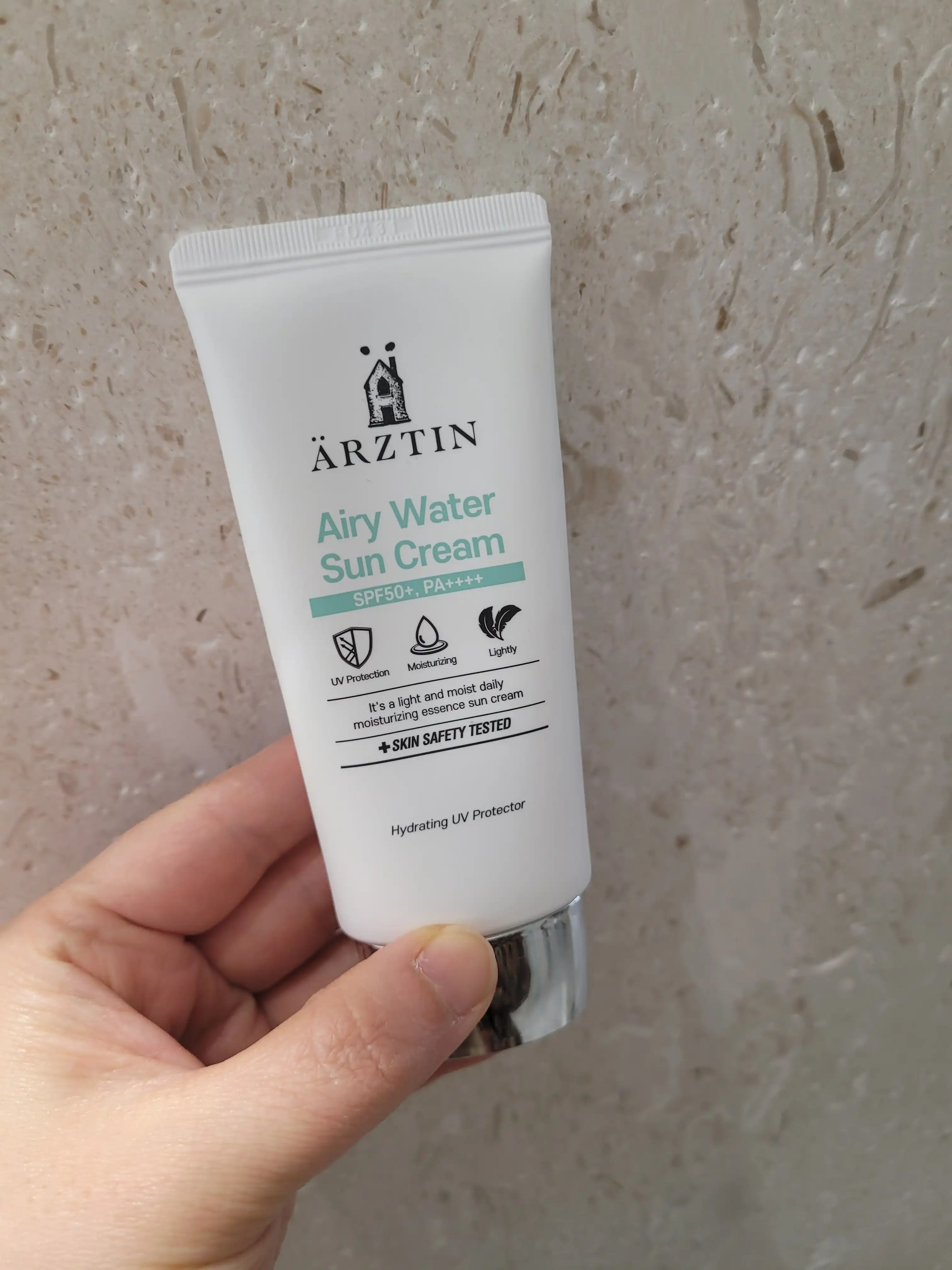 언니의파우치 리뷰 이미지 - [에어리 워터 선크림]