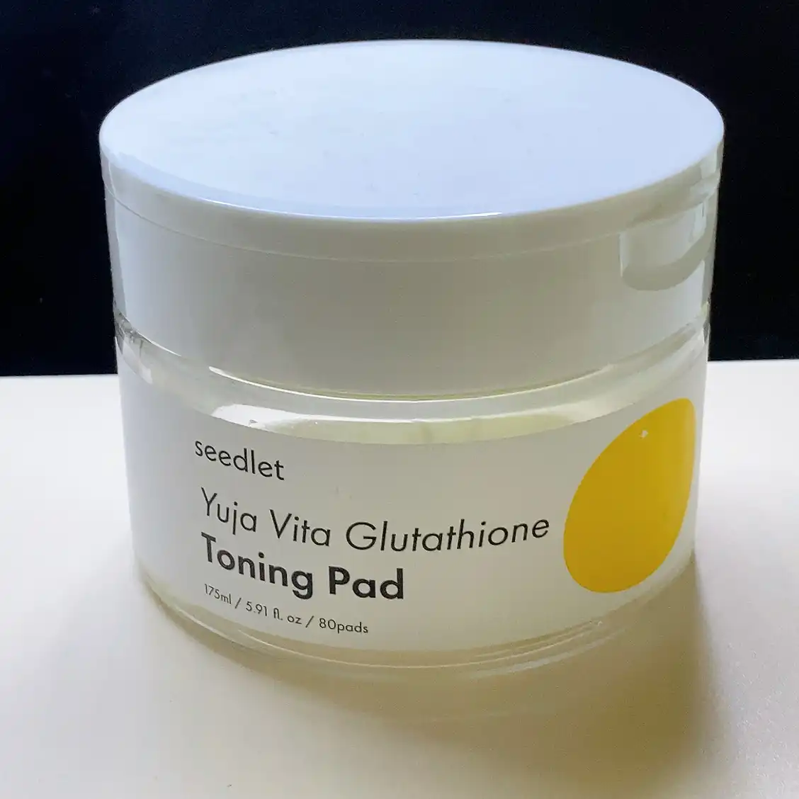 언니의파우치 리뷰 이미지 - [유자 비타 글루타치온 토닝 패드]