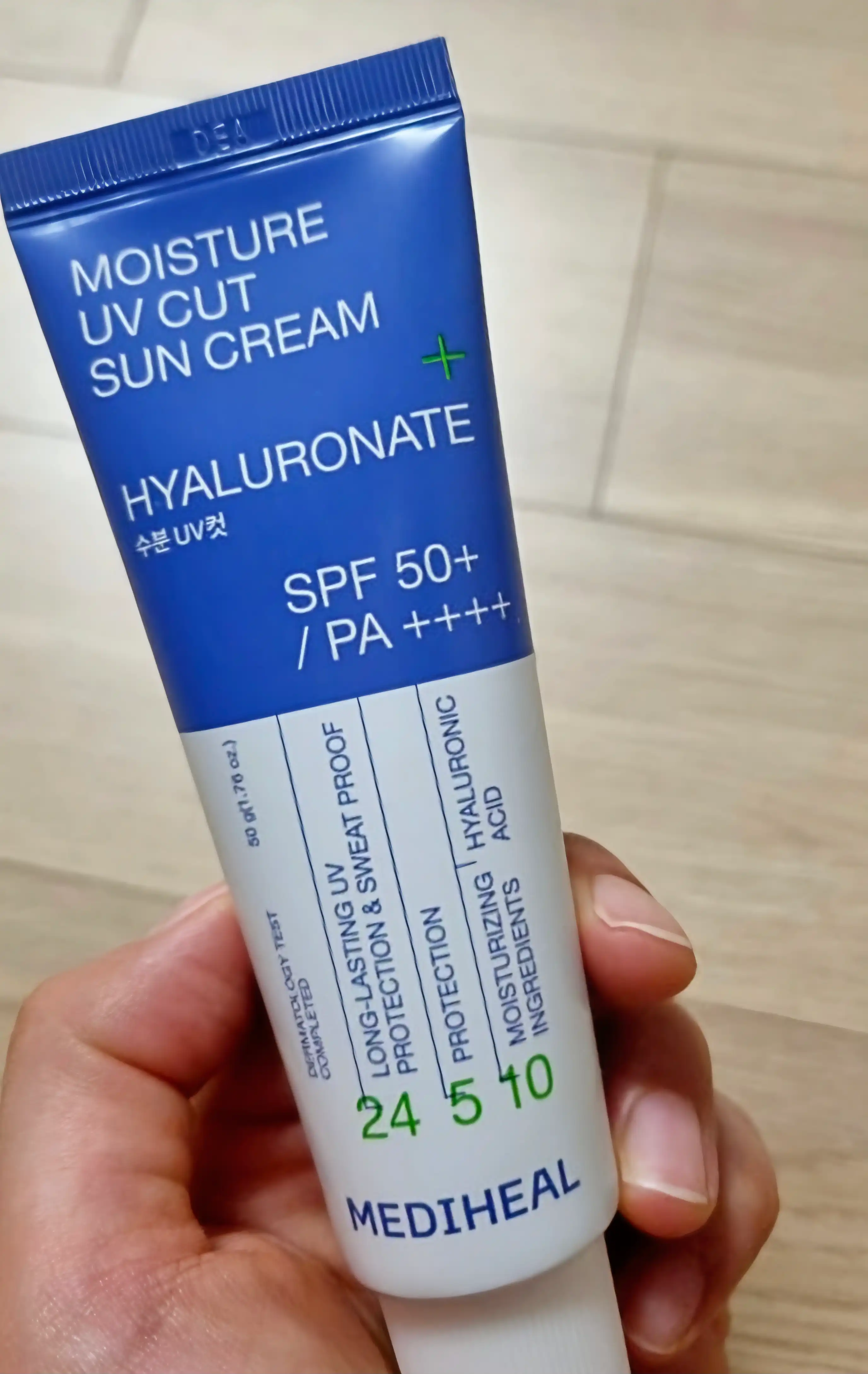 언니의파우치 리뷰 이미지 - [수분 유브이컷 선크림]