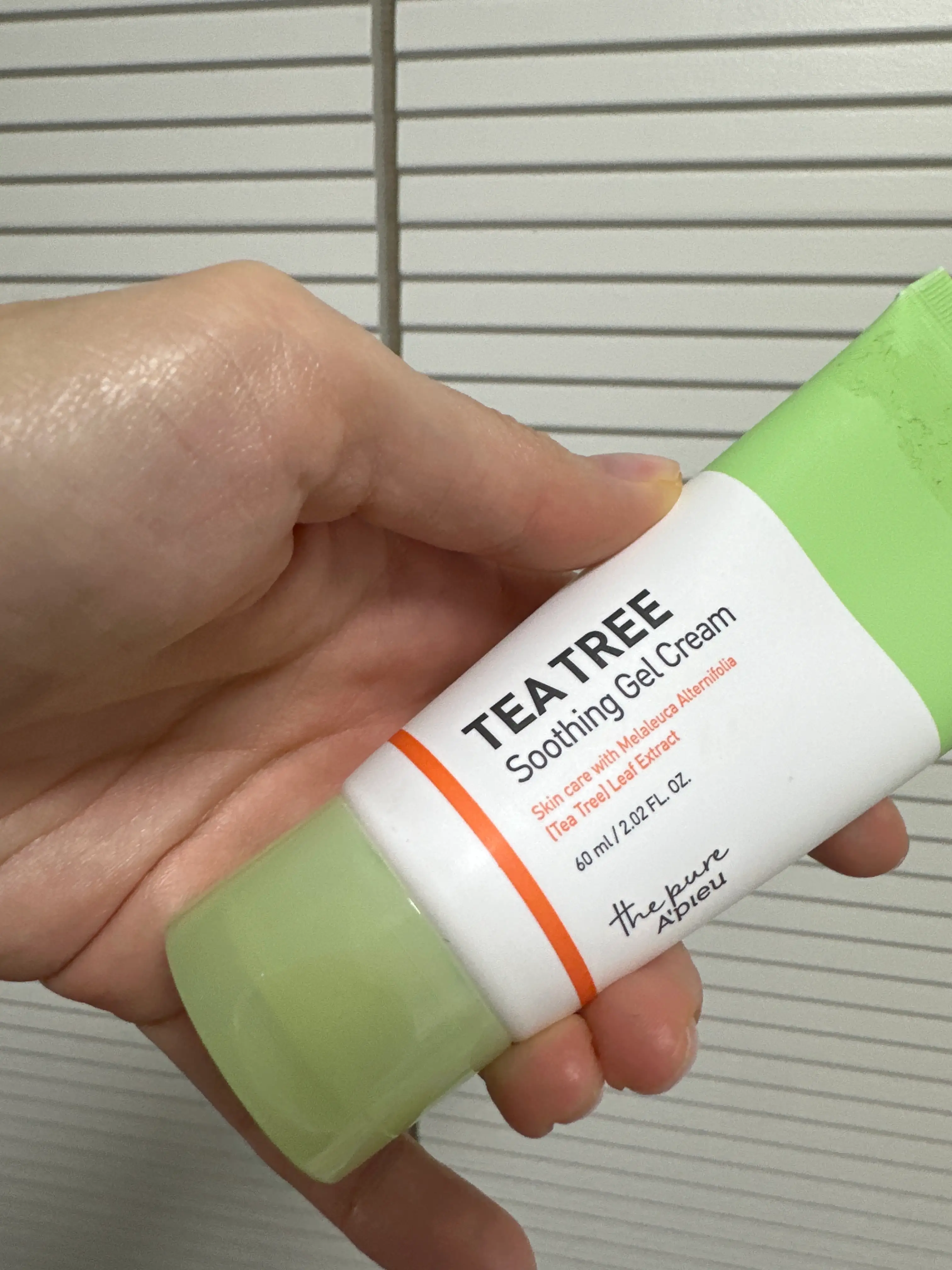 선택된 언니의파우치 리뷰 이미지 - [더퓨어 티트리 수딩 젤 크림]