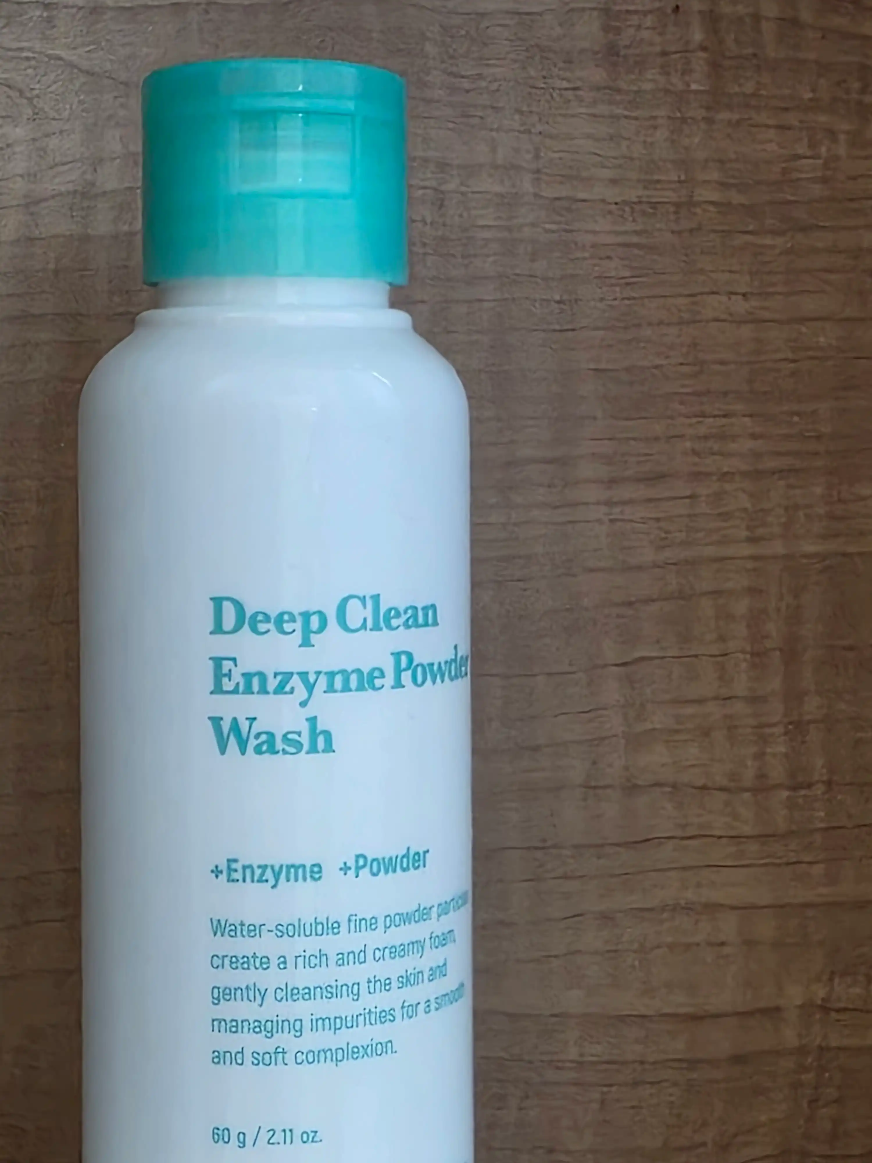 언니의파우치 리뷰 이미지 - [딥클린 효소 파우더 워시]