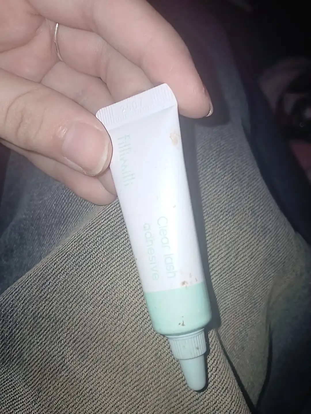 언니의파우치 리뷰 이미지 2 - [투명한 속눈썹 접착제]