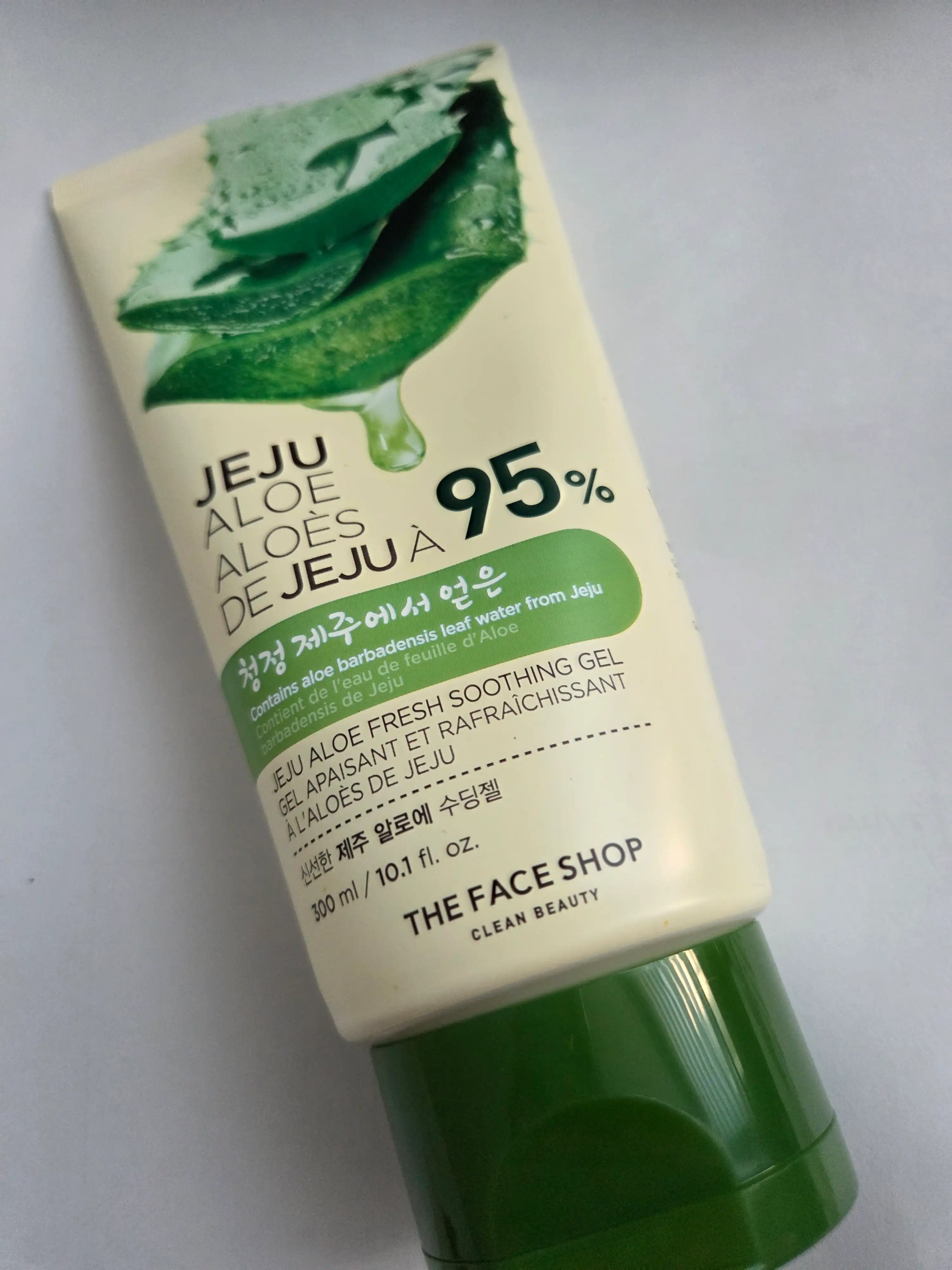 언니의파우치 리뷰 이미지 - [신선한 제주 알로에 수딩젤 튜브형]