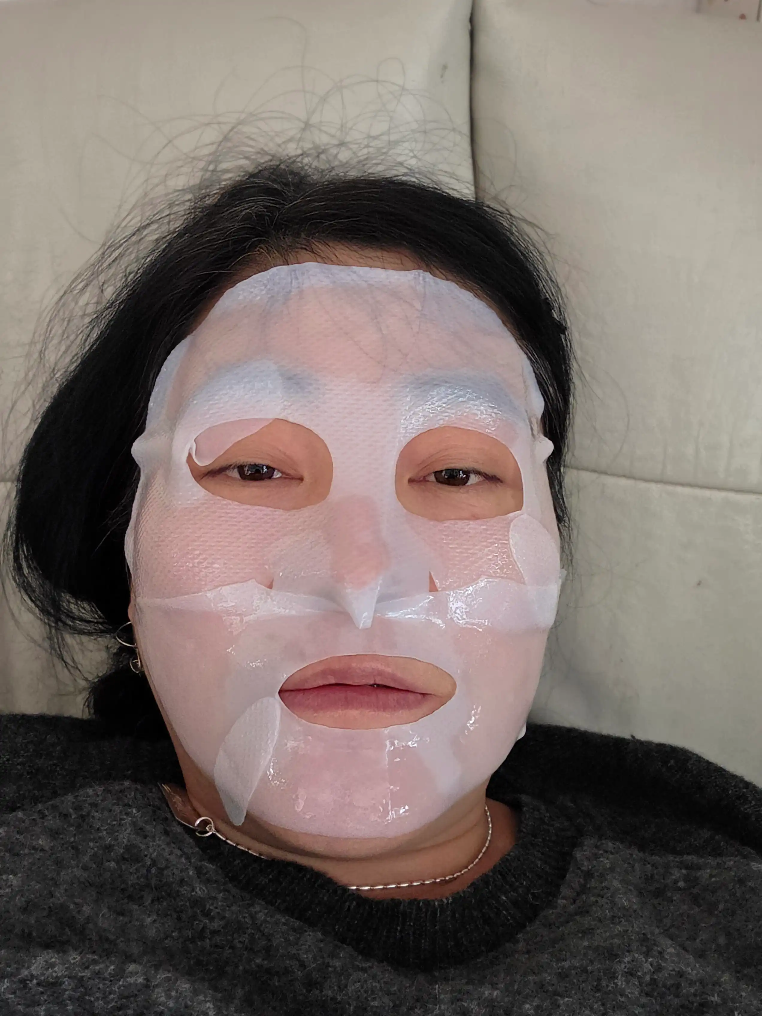 언니의파우치 리뷰 이미지 2 - [콜라겐 겔 마스크 수분초 젤리]