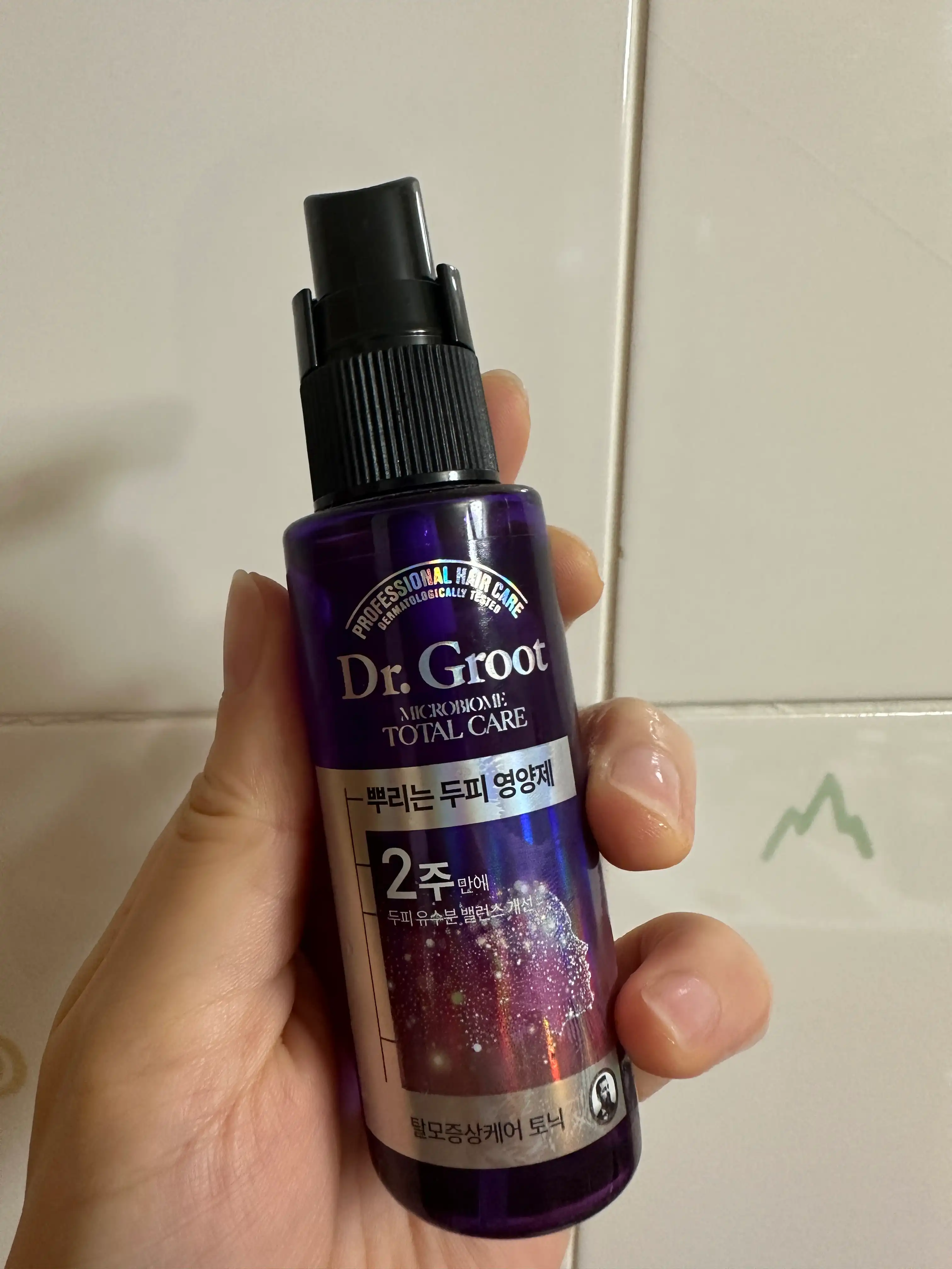 언니의파우치 리뷰 이미지 - [마이크로바이옴 토탈케어 두피영양토닉]