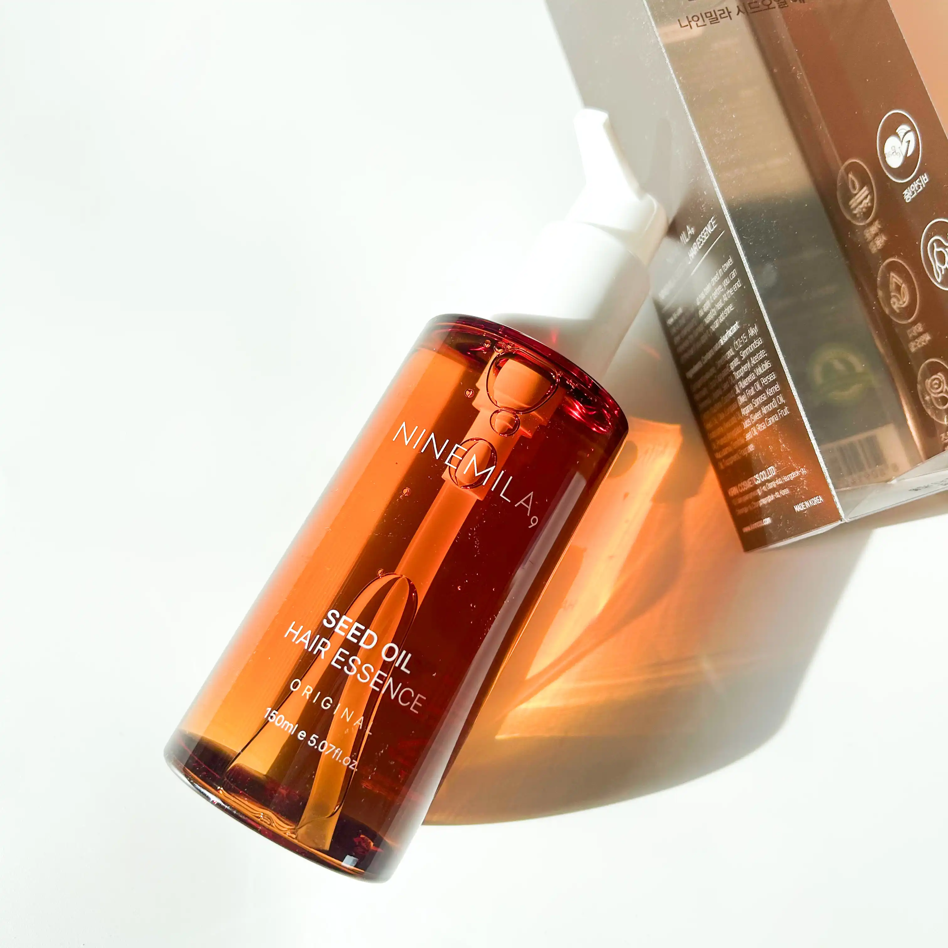 언니의파우치 리뷰 이미지 2 - [시드 오일 헤어에센스]