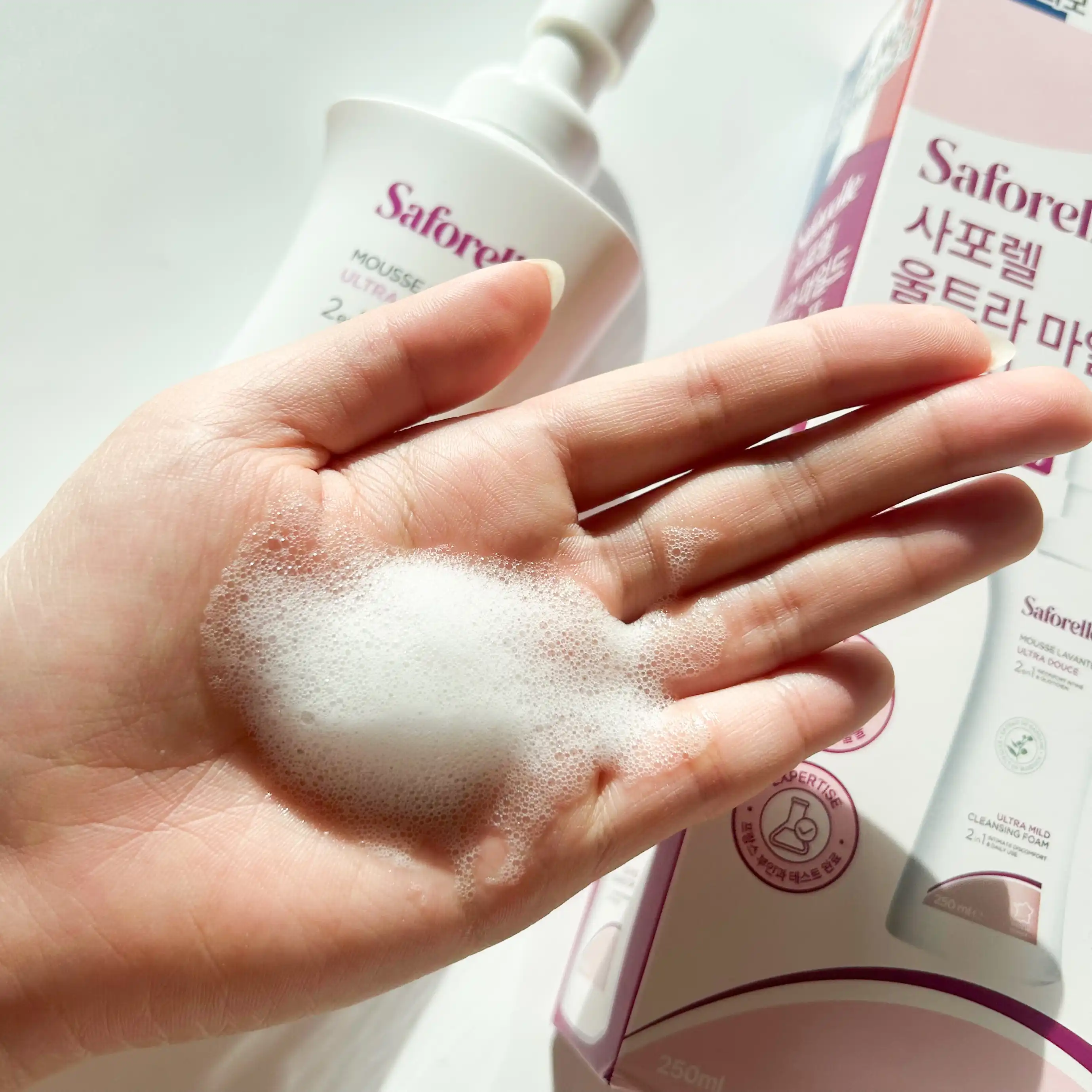 언니의파우치 리뷰 이미지 5 - [울트라 마일드 클렌징 폼]