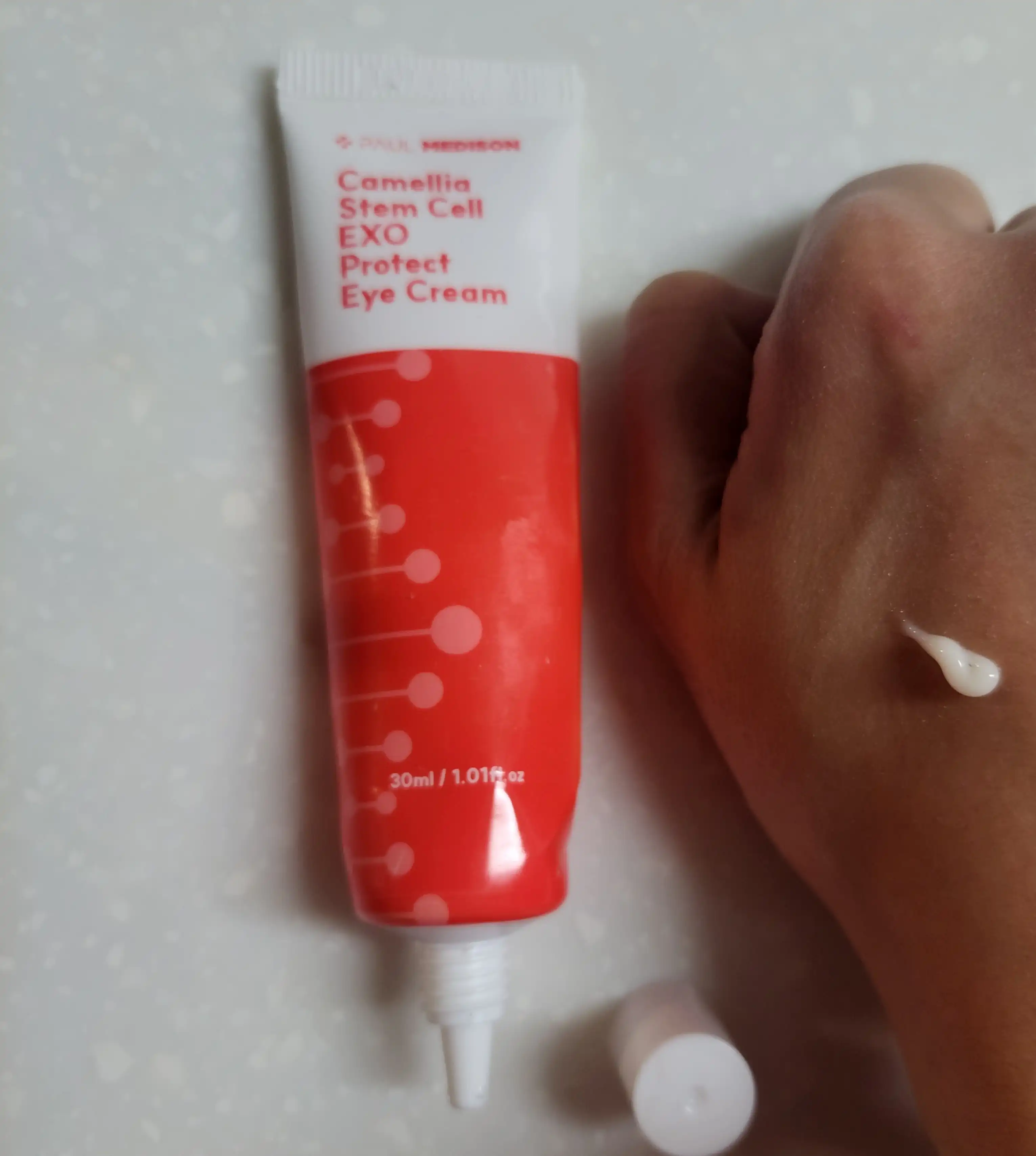 언니의파우치 리뷰 이미지 2 - [동백 줄기세포 EXO 프로텍터 아이크림]