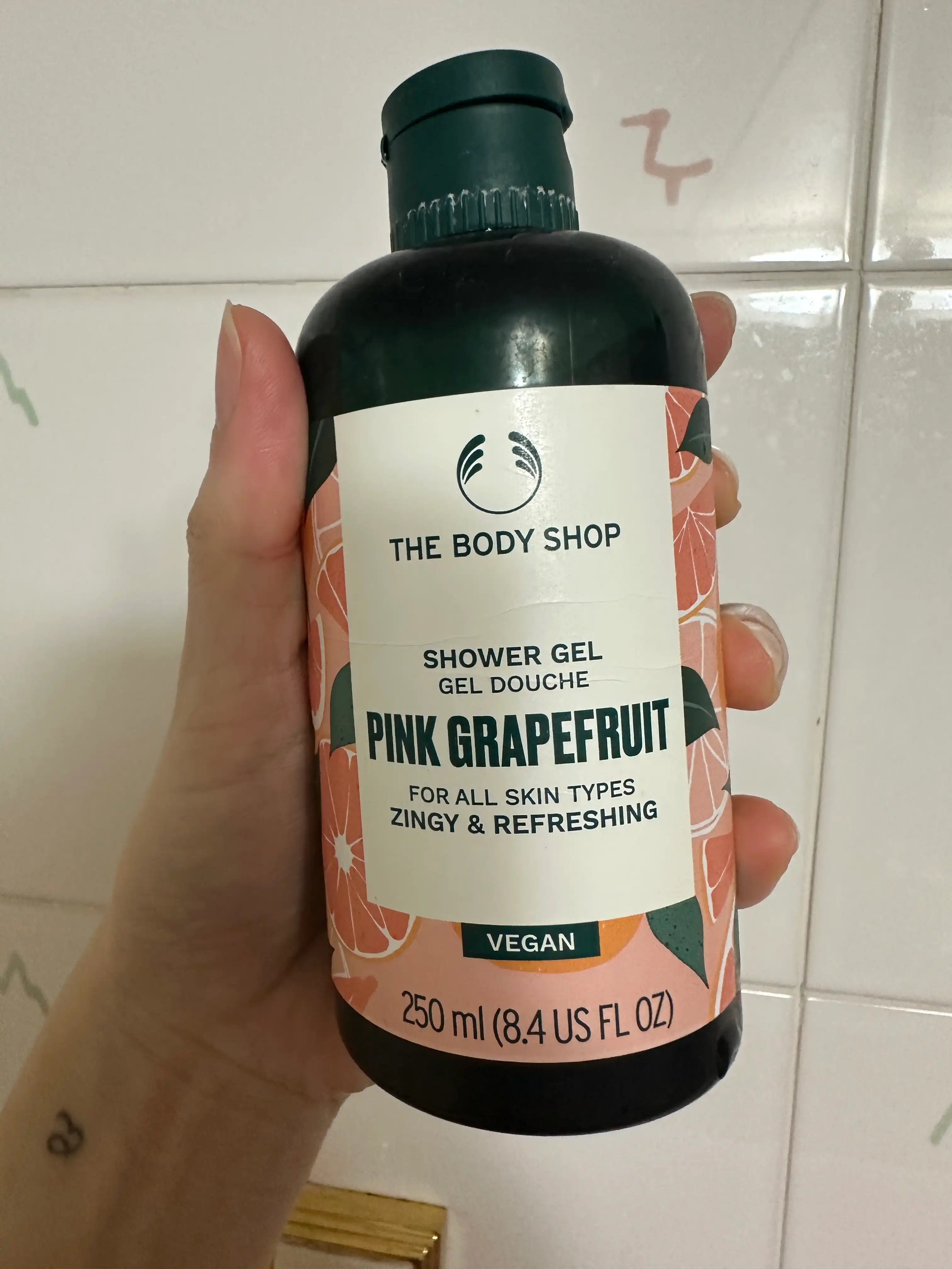 언니의파우치 리뷰 이미지 - [샤워 젤 핑크 그레이프후룻 ]