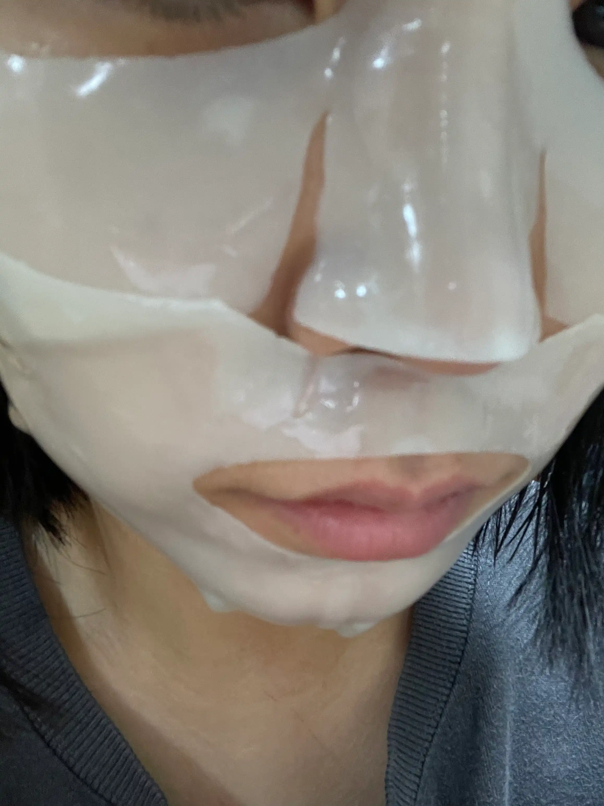 언니의파우치 리뷰 이미지 4 - [카밍 시카 하이드로겔 마스크팩]