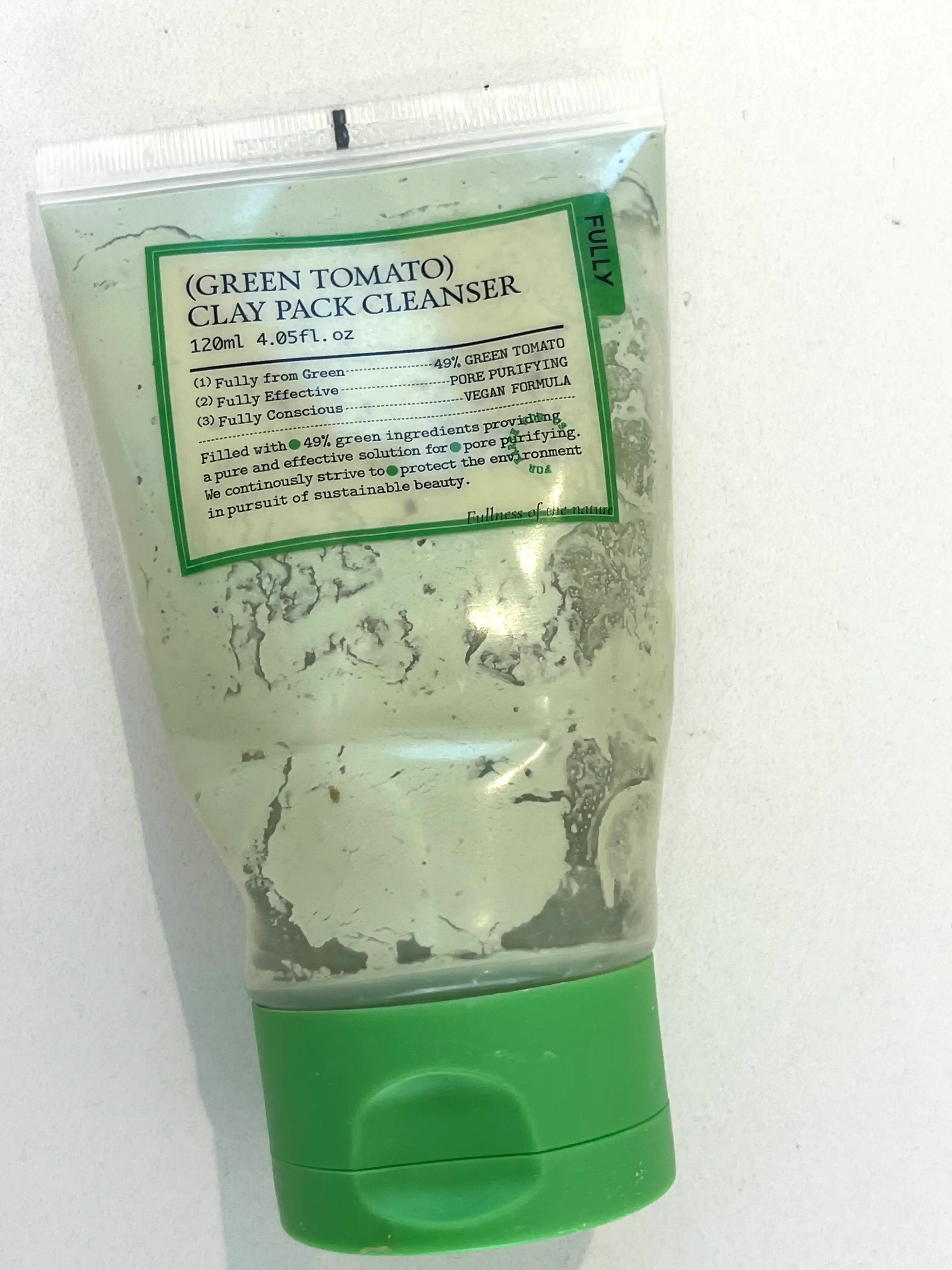 언니의파우치 리뷰 이미지 - [그린 토마토 클레이 팩 클렌저]