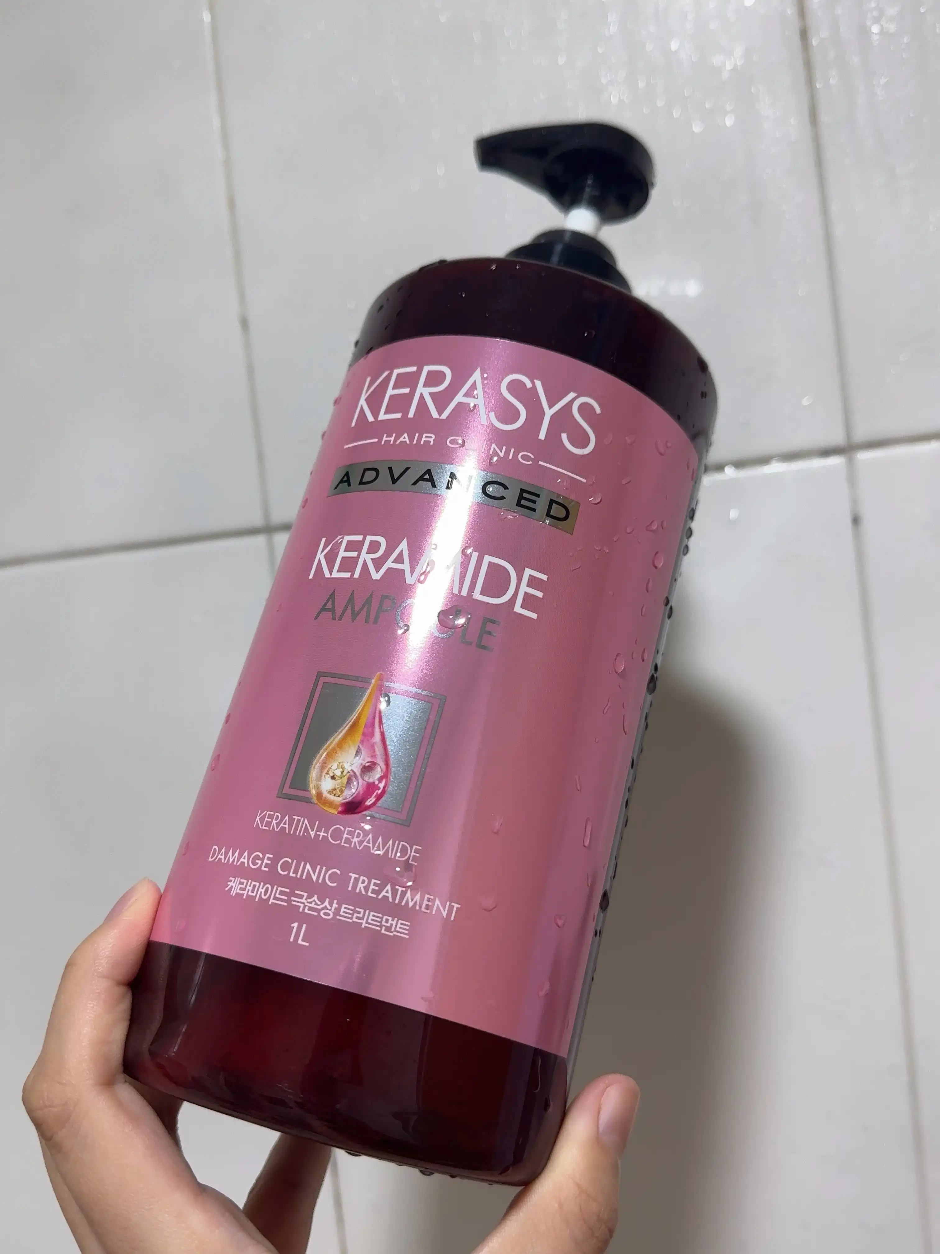 언니의파우치 리뷰 이미지 - [케라마이드 극손상 트리트먼트]