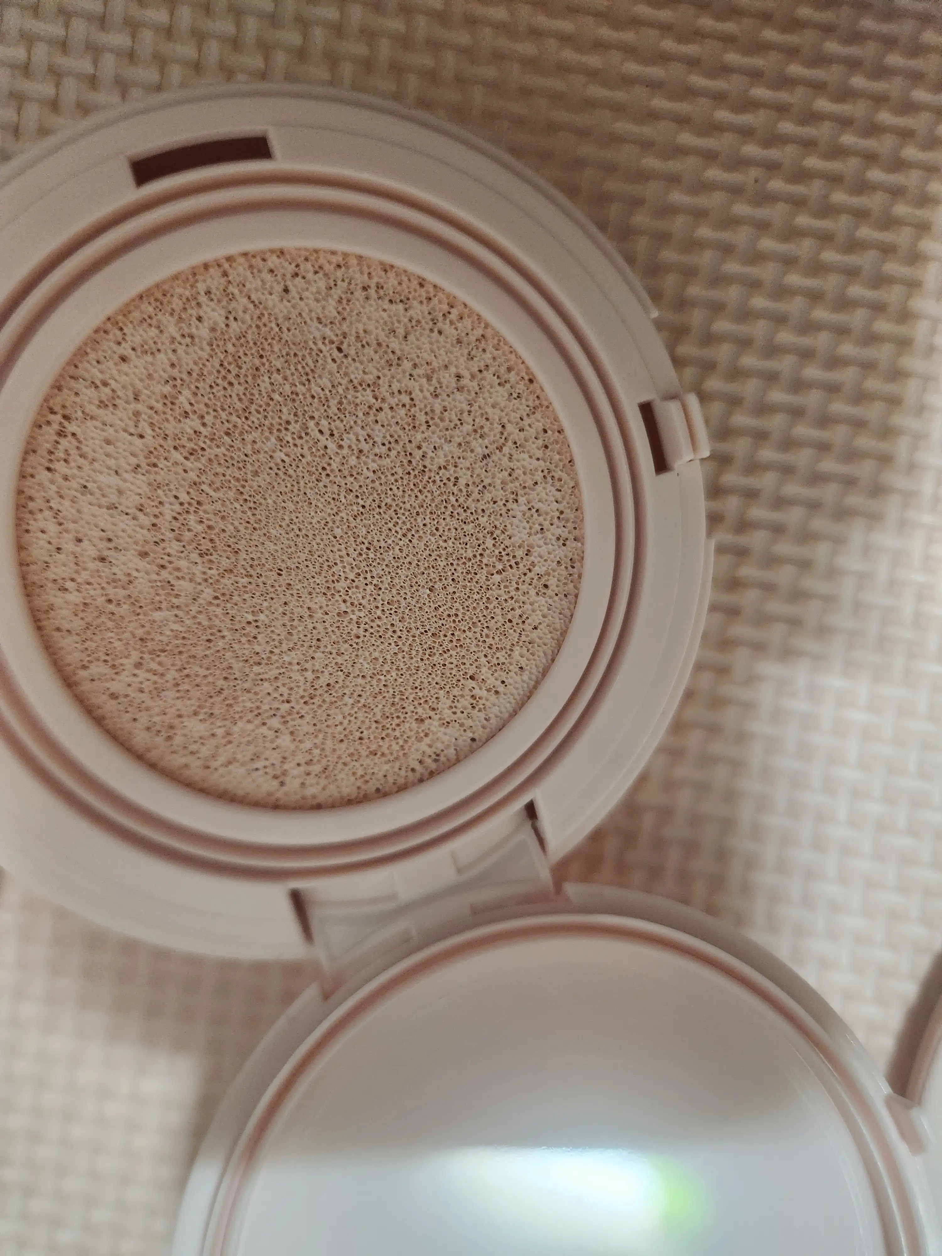 언니의파우치 리뷰 이미지 2 - [핑크 라이트 선쿠션]