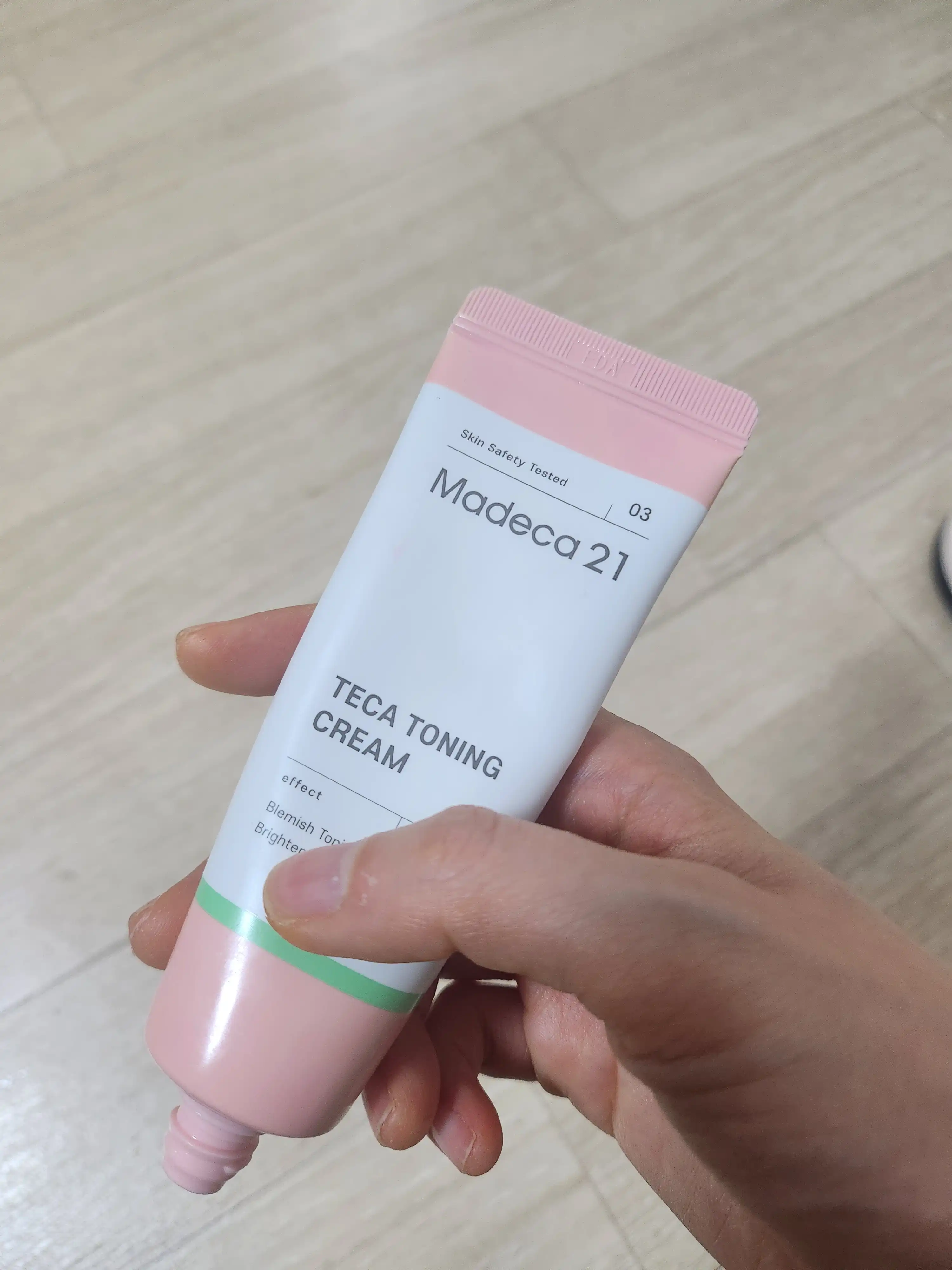 언니의파우치 리뷰 이미지 2 - [테카 토닝 크림]