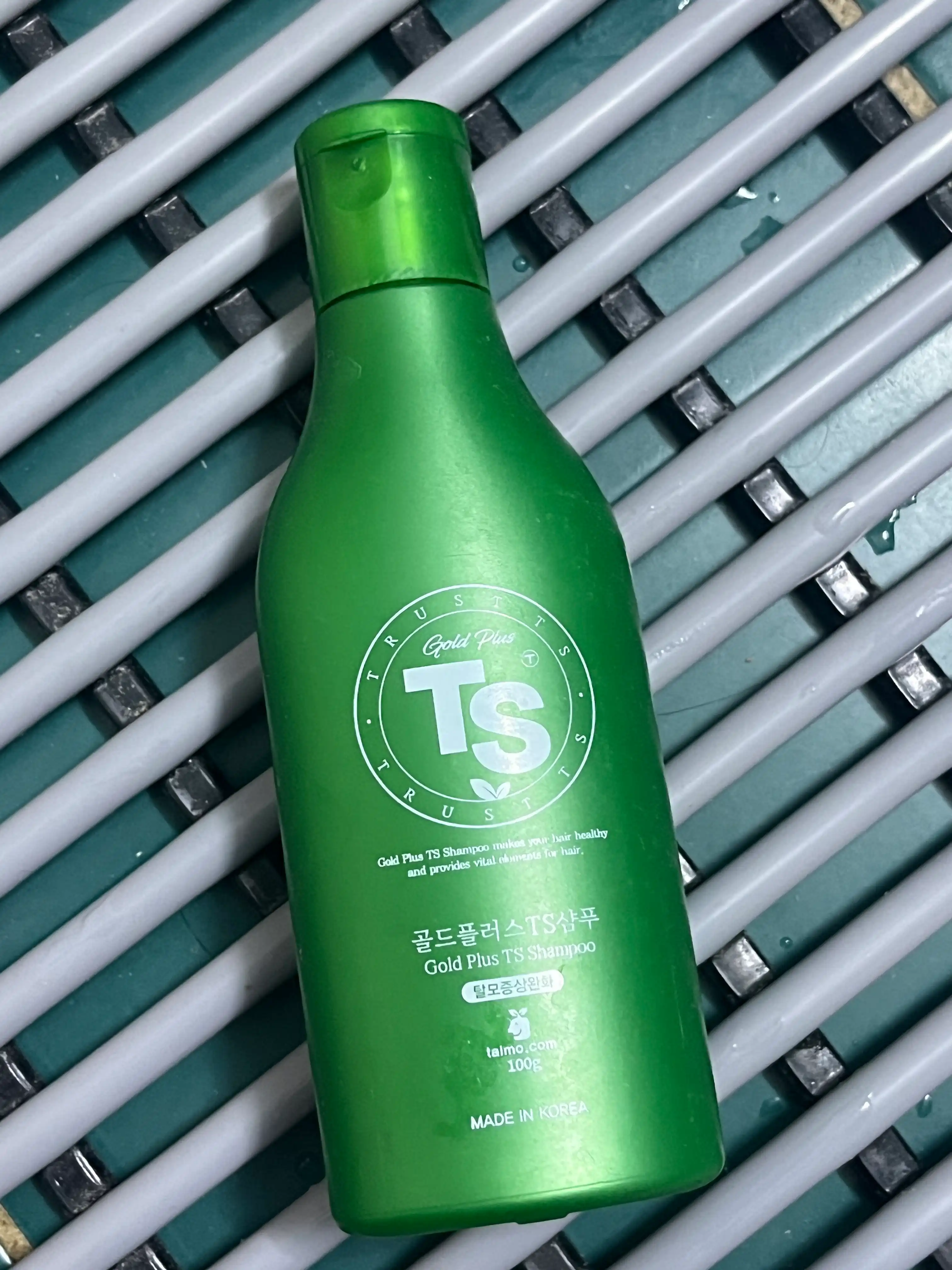 언니의파우치 리뷰 이미지 2 - [골드플러스TS샴푸]