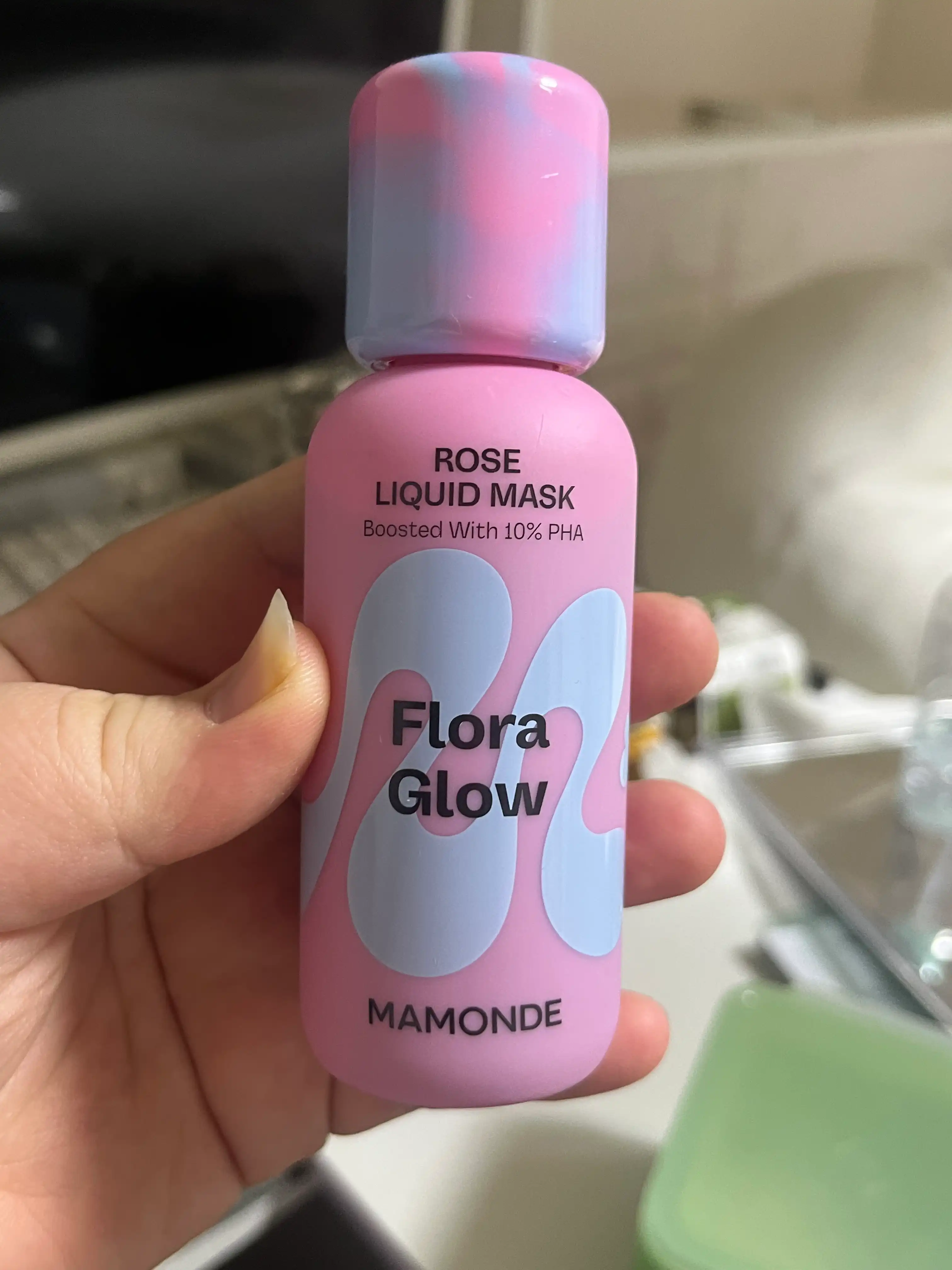 언니의파우치 리뷰 이미지 - [플로라 글로우 로즈 리퀴드 마스크]
