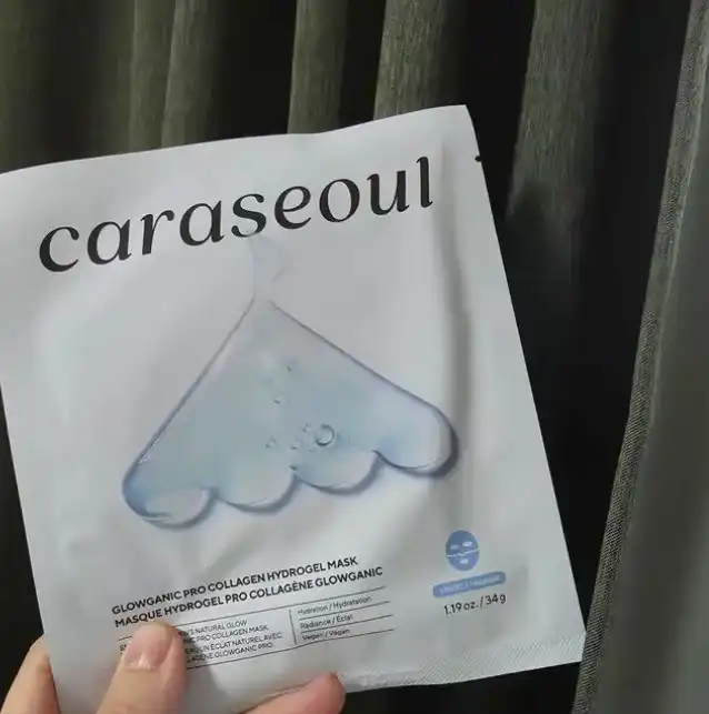 언니의파우치 리뷰 이미지 - [글로우가닉 프로 콜라겐 하이드로겔 마스크]