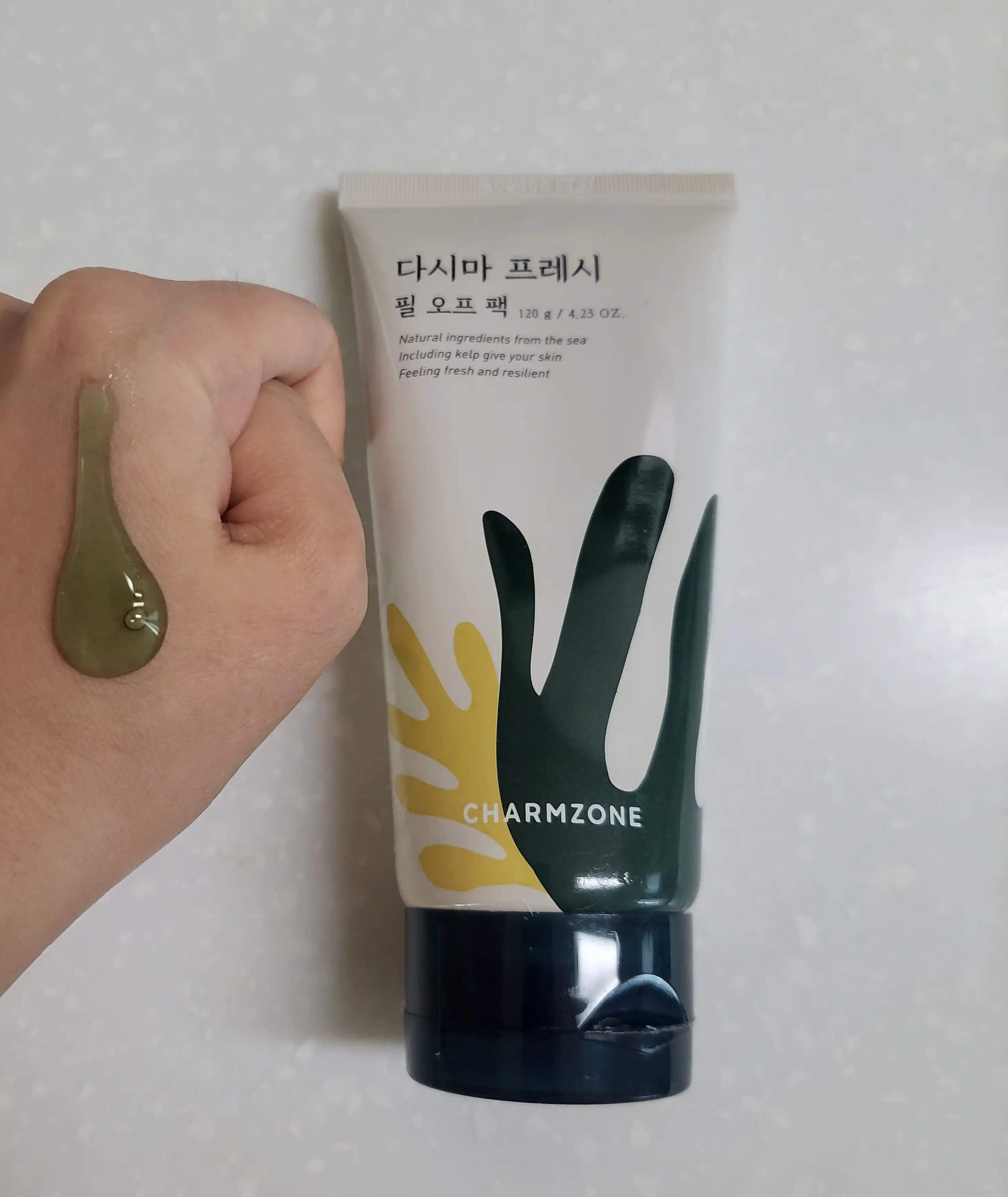 언니의파우치 리뷰 이미지 2 - [다시마 프레시 필 오프 팩]