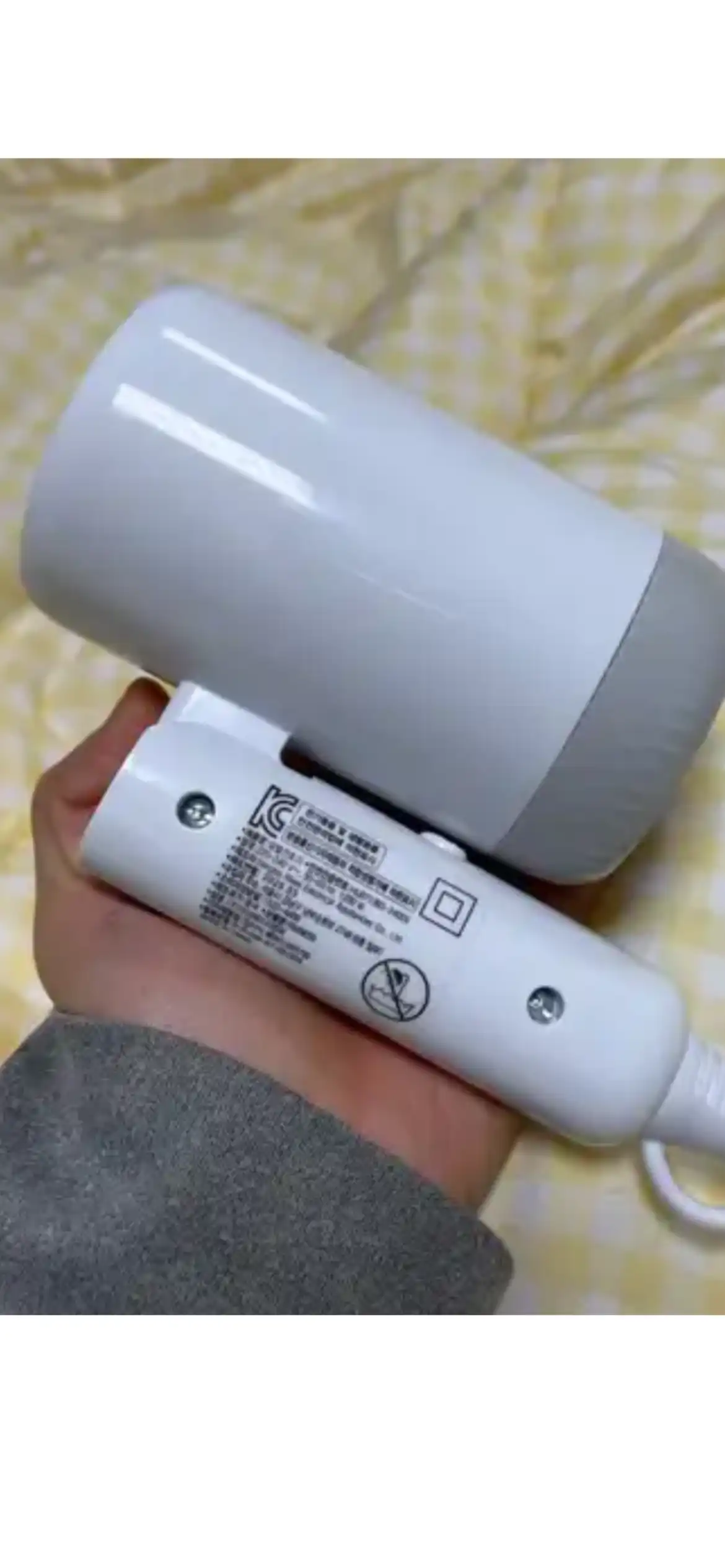 언니의파우치 리뷰 이미지 2 - [접이식 헤어드라이어]