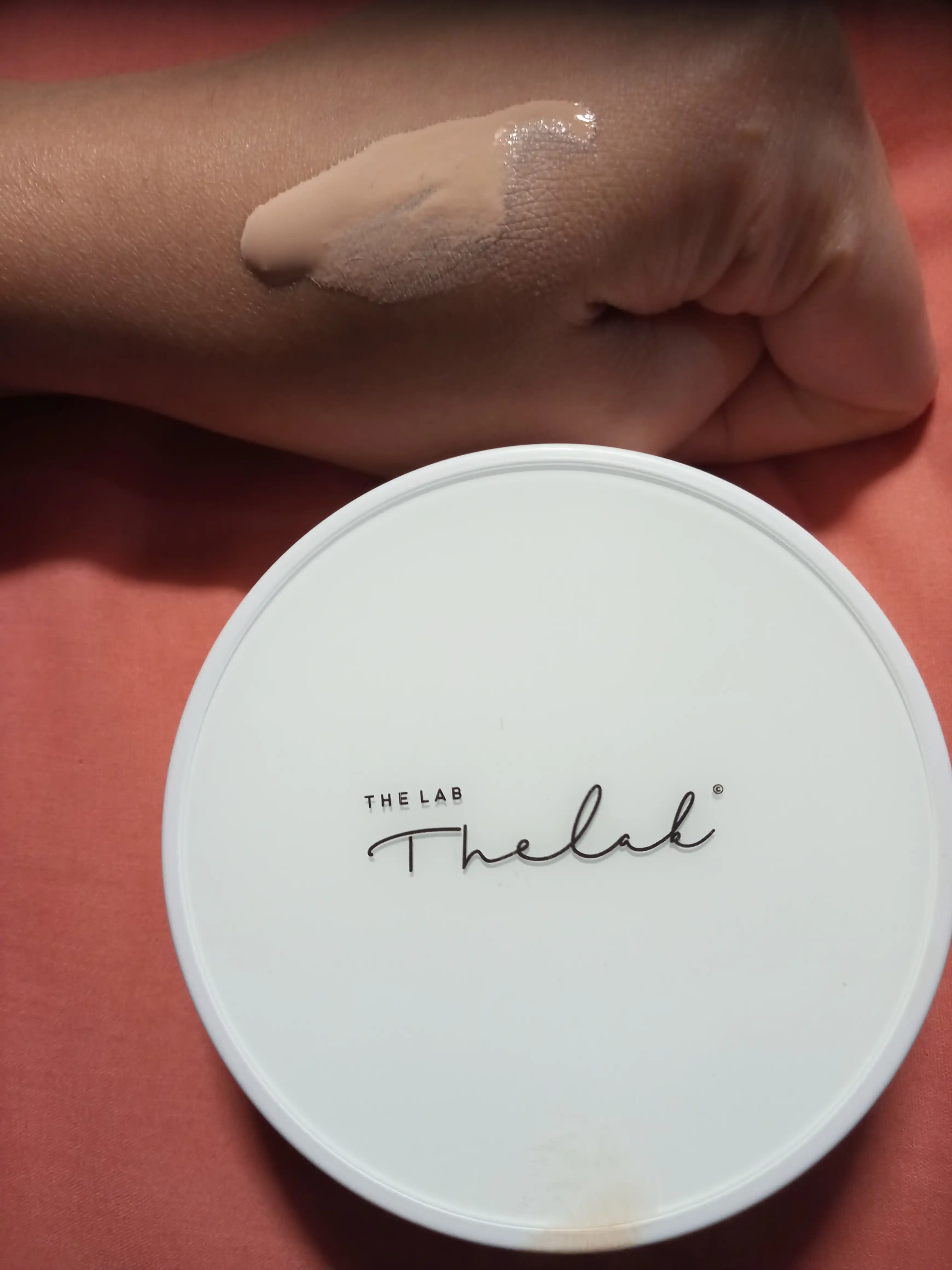 언니의파우치 리뷰 이미지 3 - [올리고 히알루론산 헬시 크림 쿠션 [2호 베이지]]