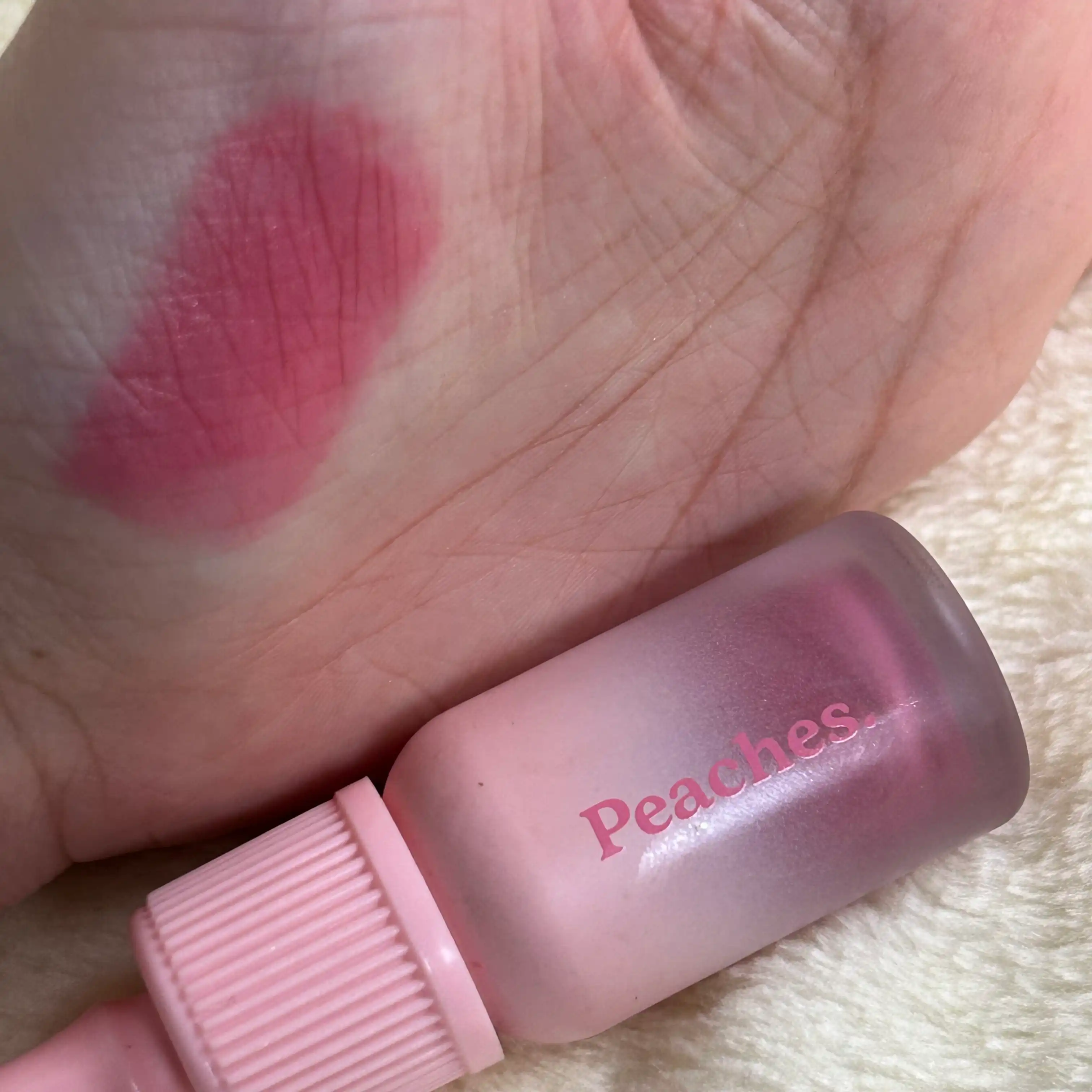 언니의파우치 리뷰 이미지 2 - [잉크 더 에어리 벨벳 [021 물복피치]]