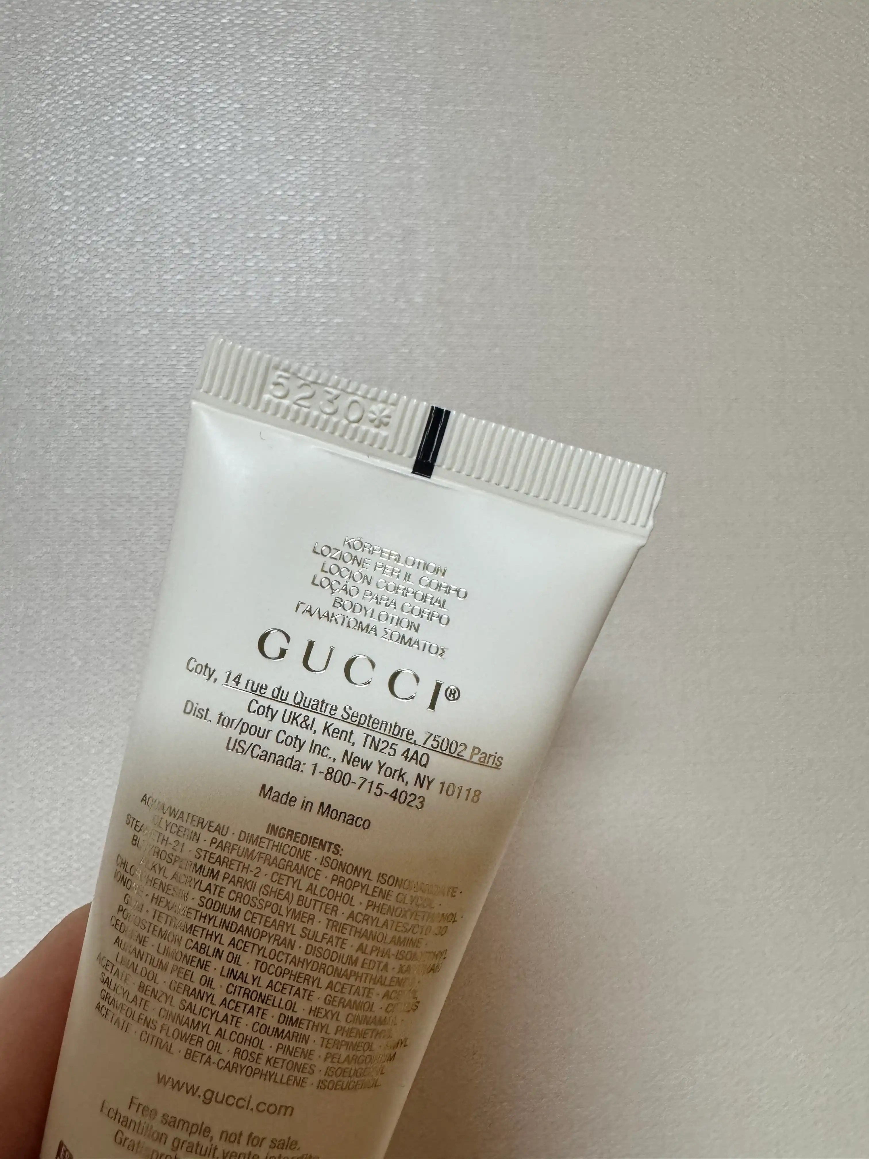 언니의파우치 리뷰 이미지 2 - [길티 뿌르 팜므 바디 로션]