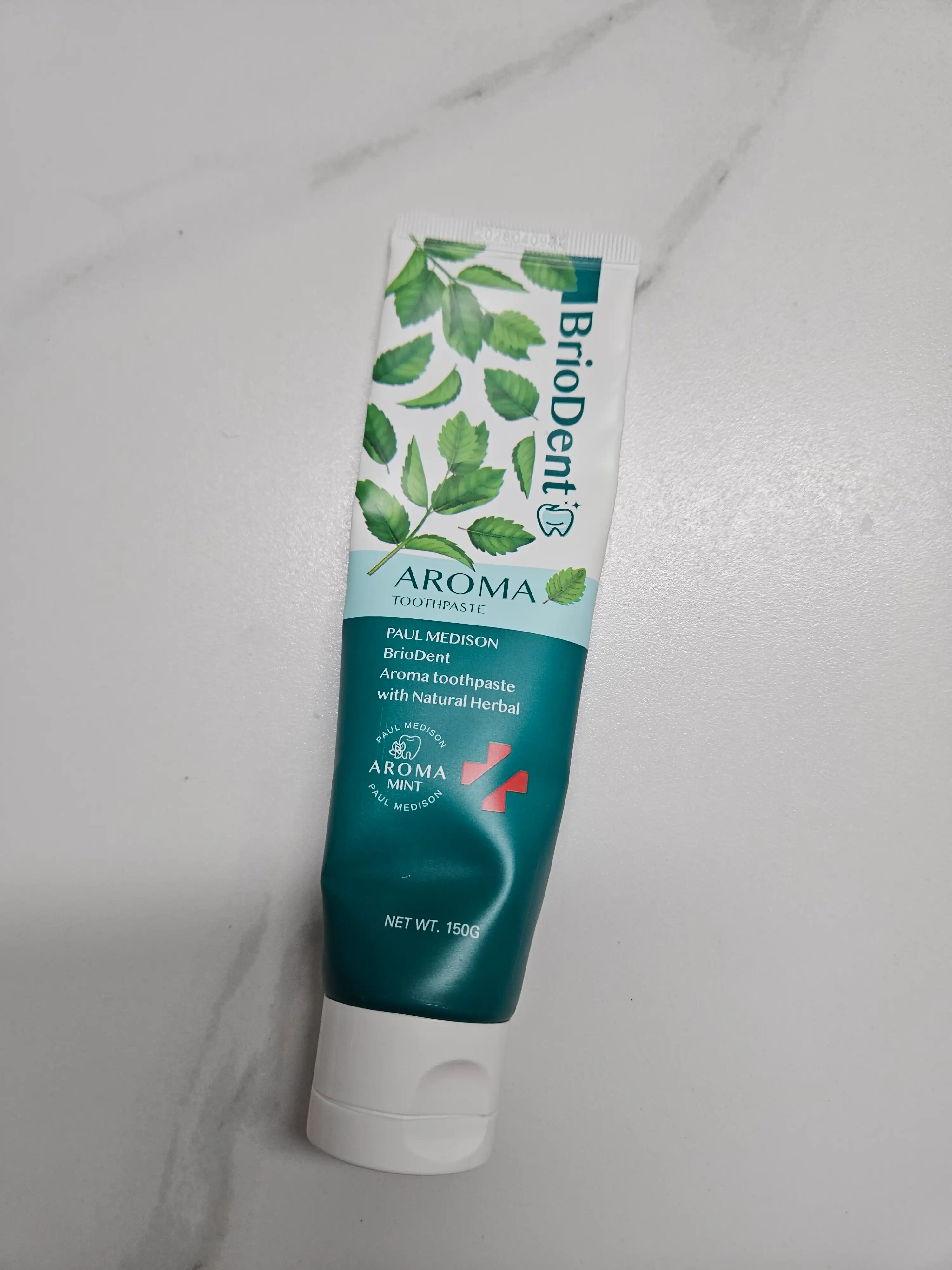 언니의파우치 리뷰 이미지 - [브리오덴트 아로마 민트 치약]