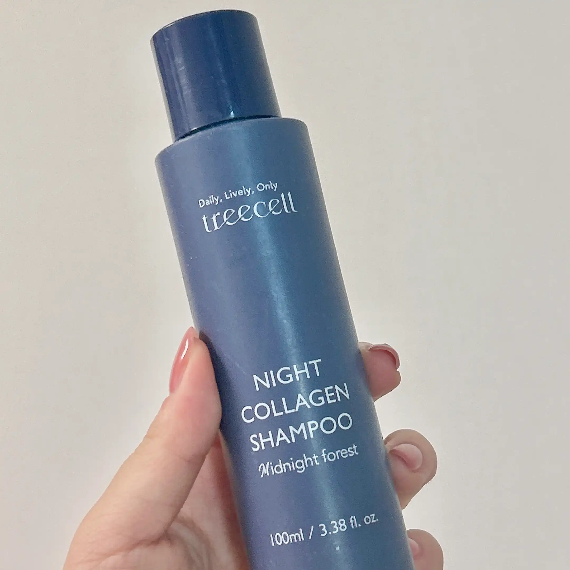 언니의파우치 리뷰 이미지 - [나이트 콜라겐 샴푸 미드나잇 포레스트]
