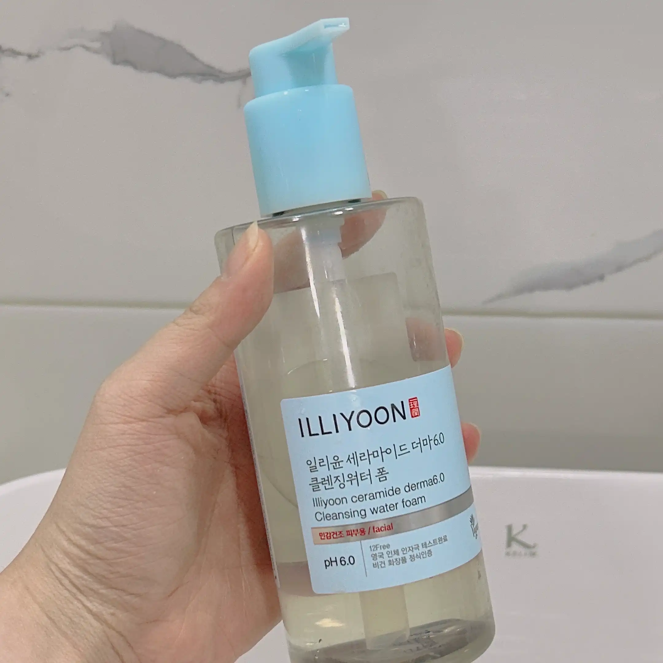 언니의파우치 리뷰 이미지 - [세라마이드 더마6.0 클렌징워터 폼]