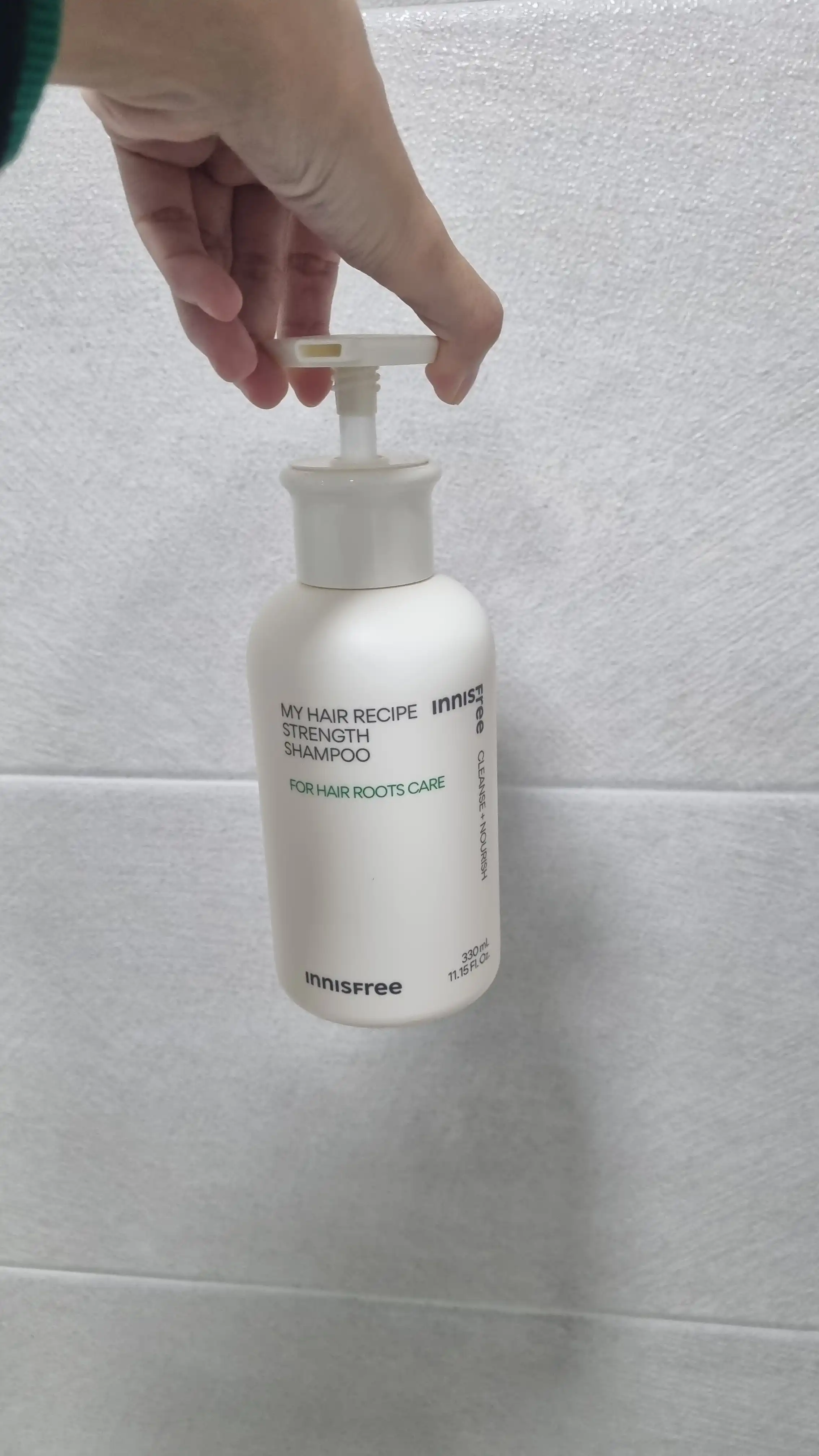 언니의파우치 리뷰 이미지 - [마이 헤어 레시피 스트렝스 샴푸]