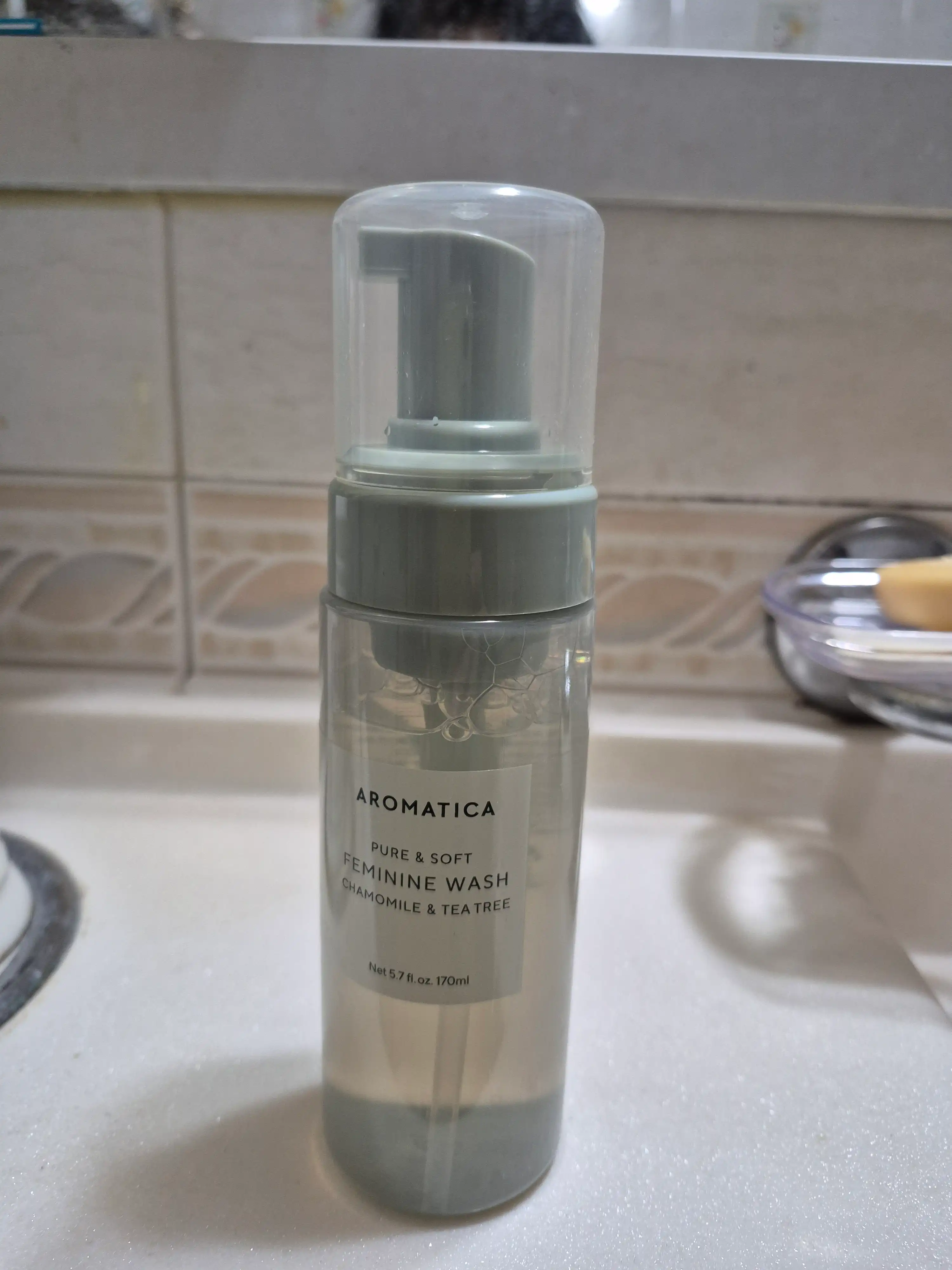 언니의파우치 리뷰 이미지 - [퓨어 앤 소프트 여성청결제 캐모마일 앤 티트리]