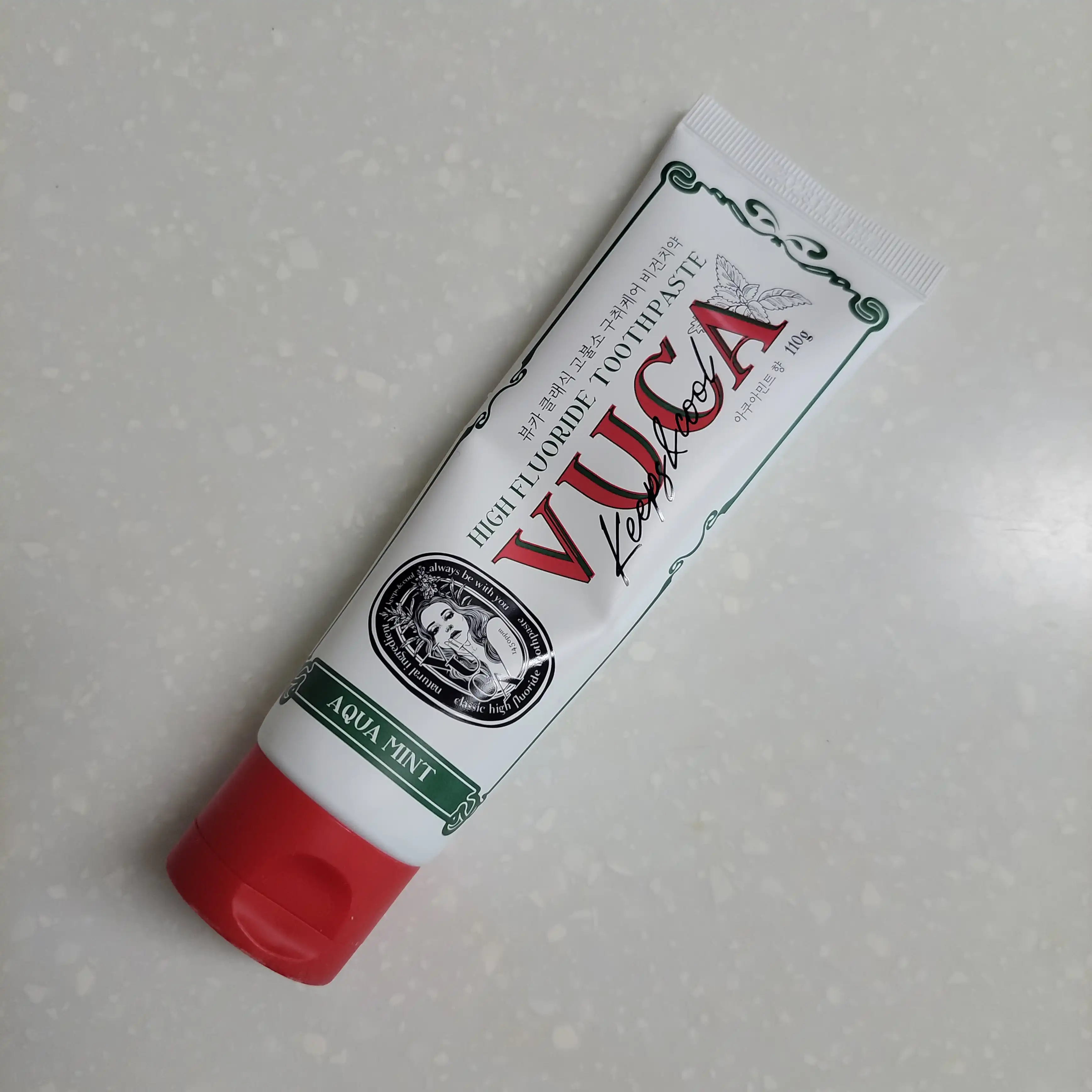 언니의파우치 리뷰 이미지 - [클래식 고불소 구취케어 치약 [아쿠아민트향]]