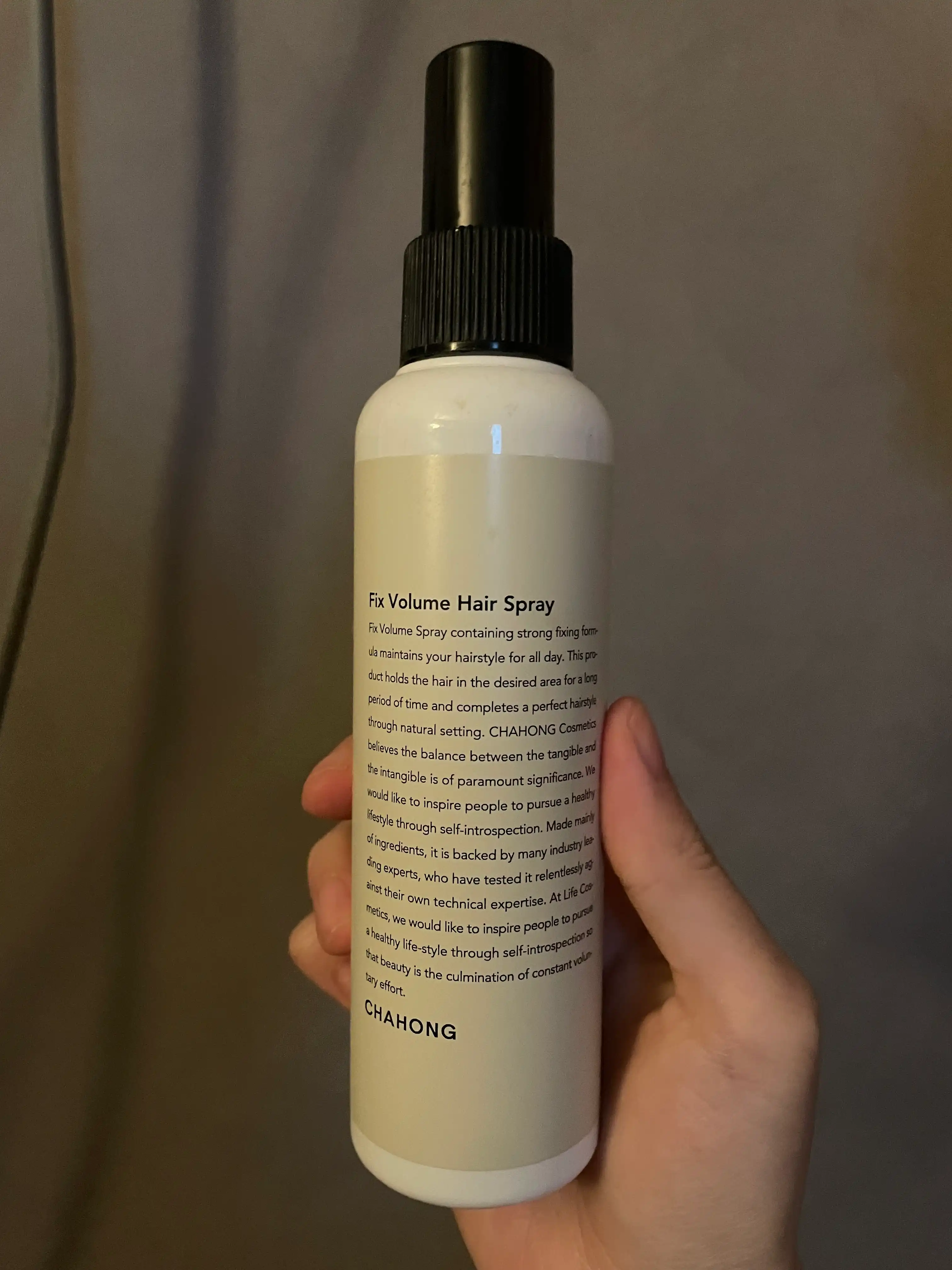 언니의파우치 리뷰 이미지 - [픽스 볼륨 헤어 스프레이]