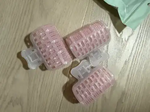 언니의파우치 리뷰 이미지 - [집게 헤어롤]