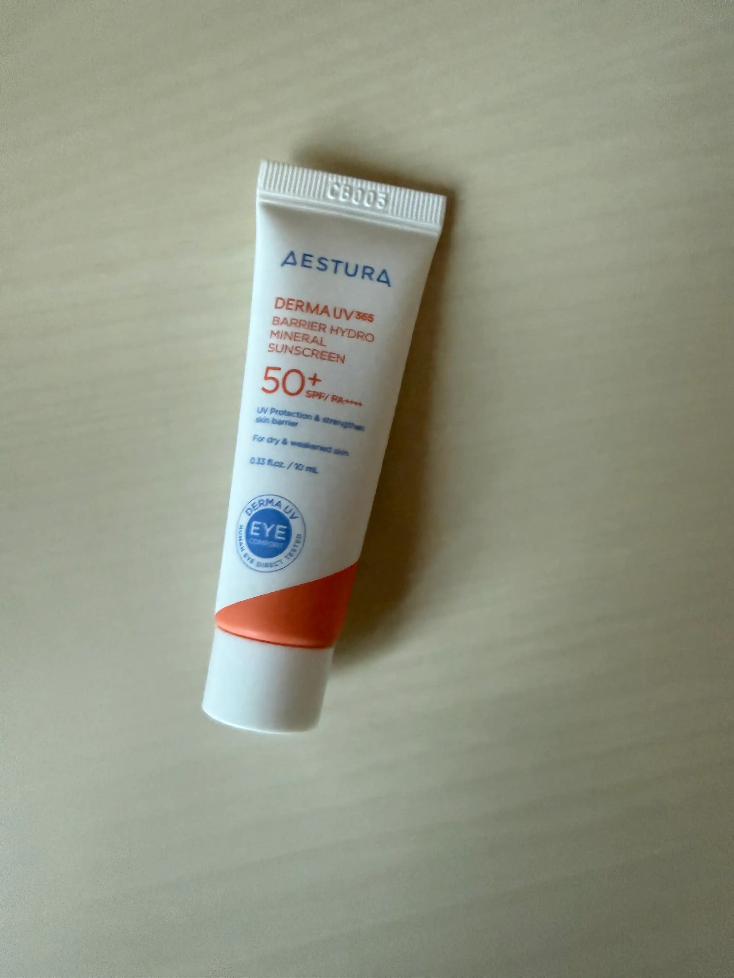 언니의파우치 리뷰 이미지 - [더마UV365 장벽수분 무기자차 선크림]