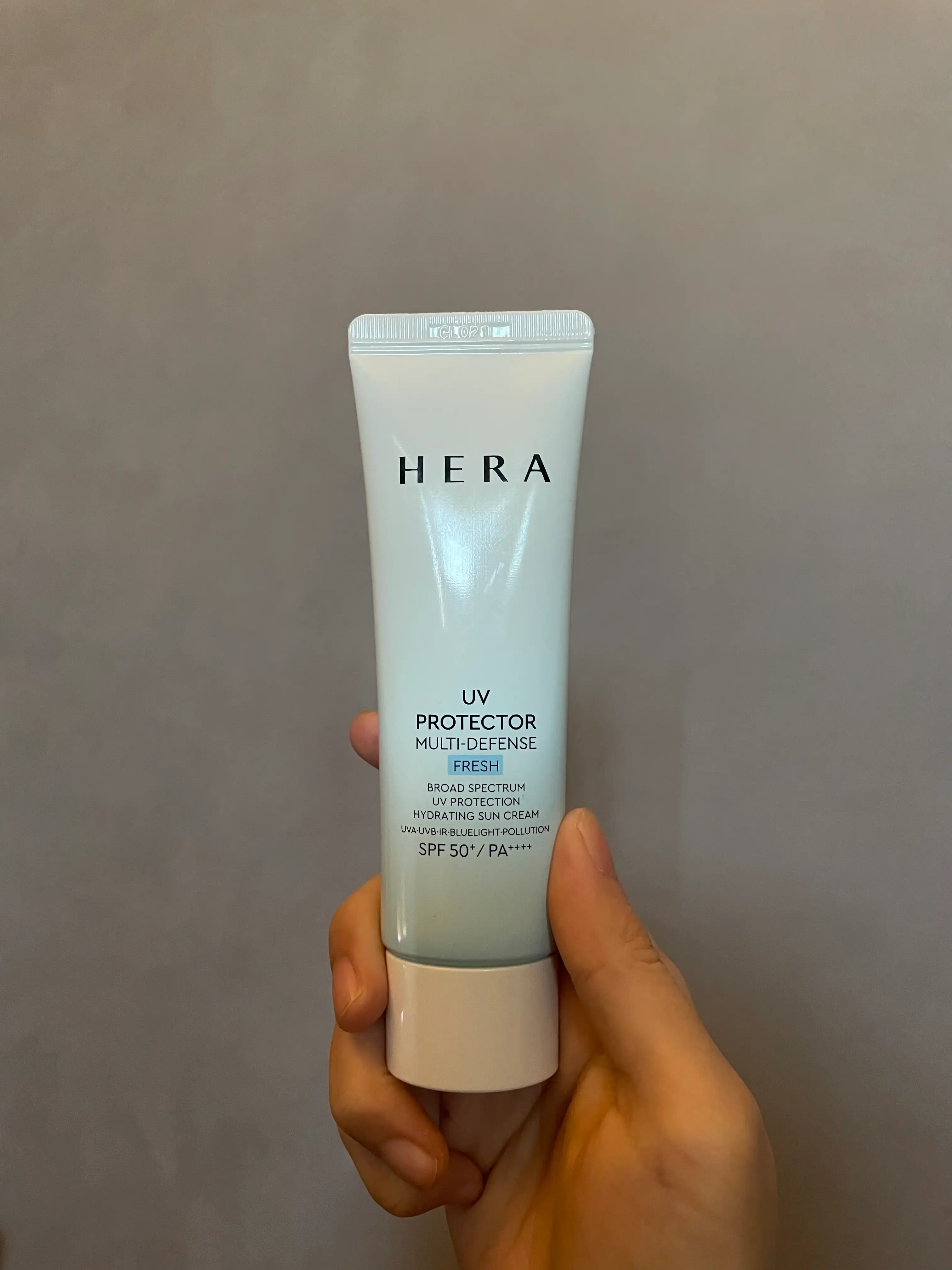 언니의파우치 리뷰 이미지 - [UV프로텍터 멀티 디펜스 프레쉬]