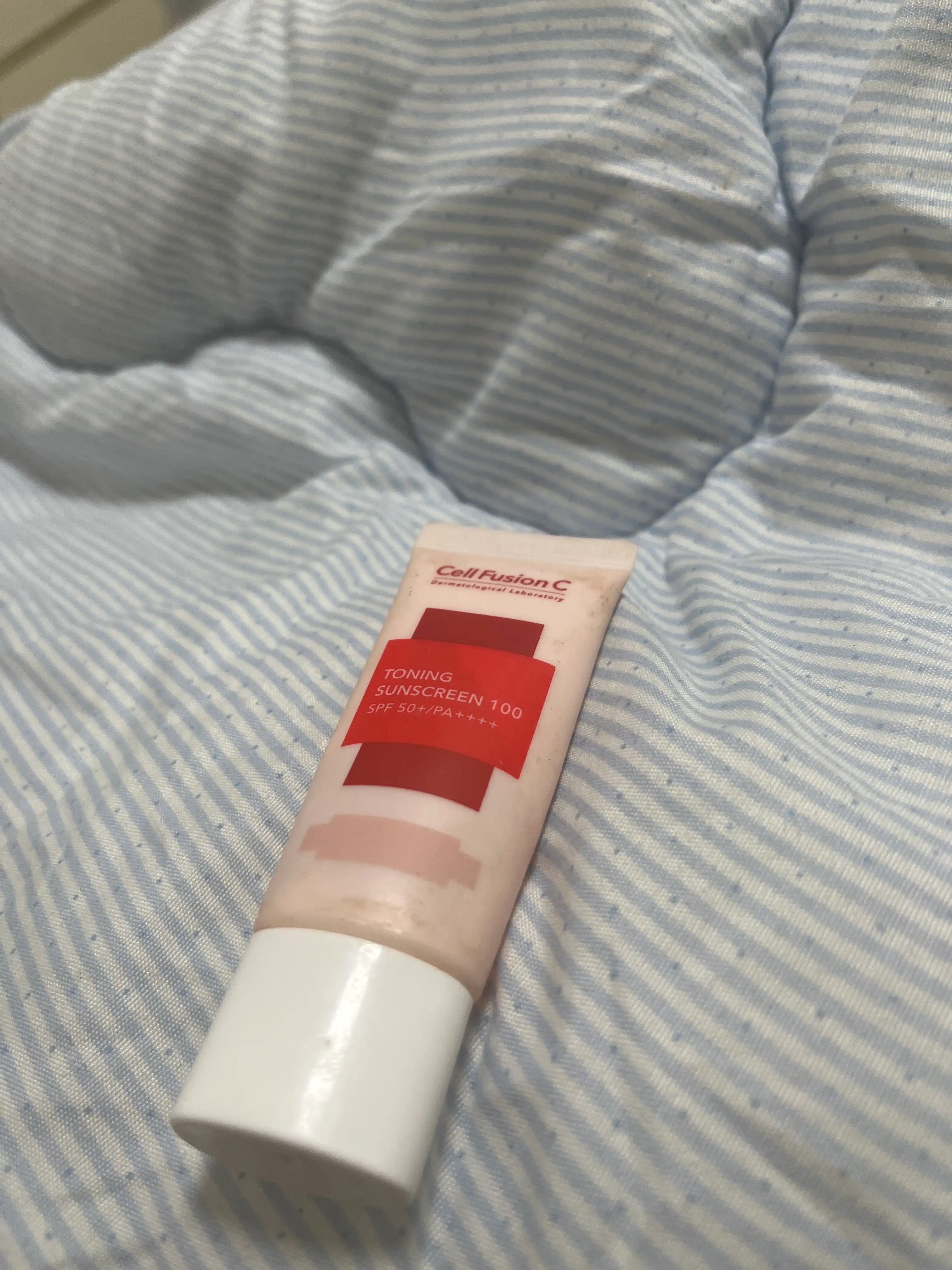 언니의파우치 리뷰 이미지 - [토닝 썬스크린 100]