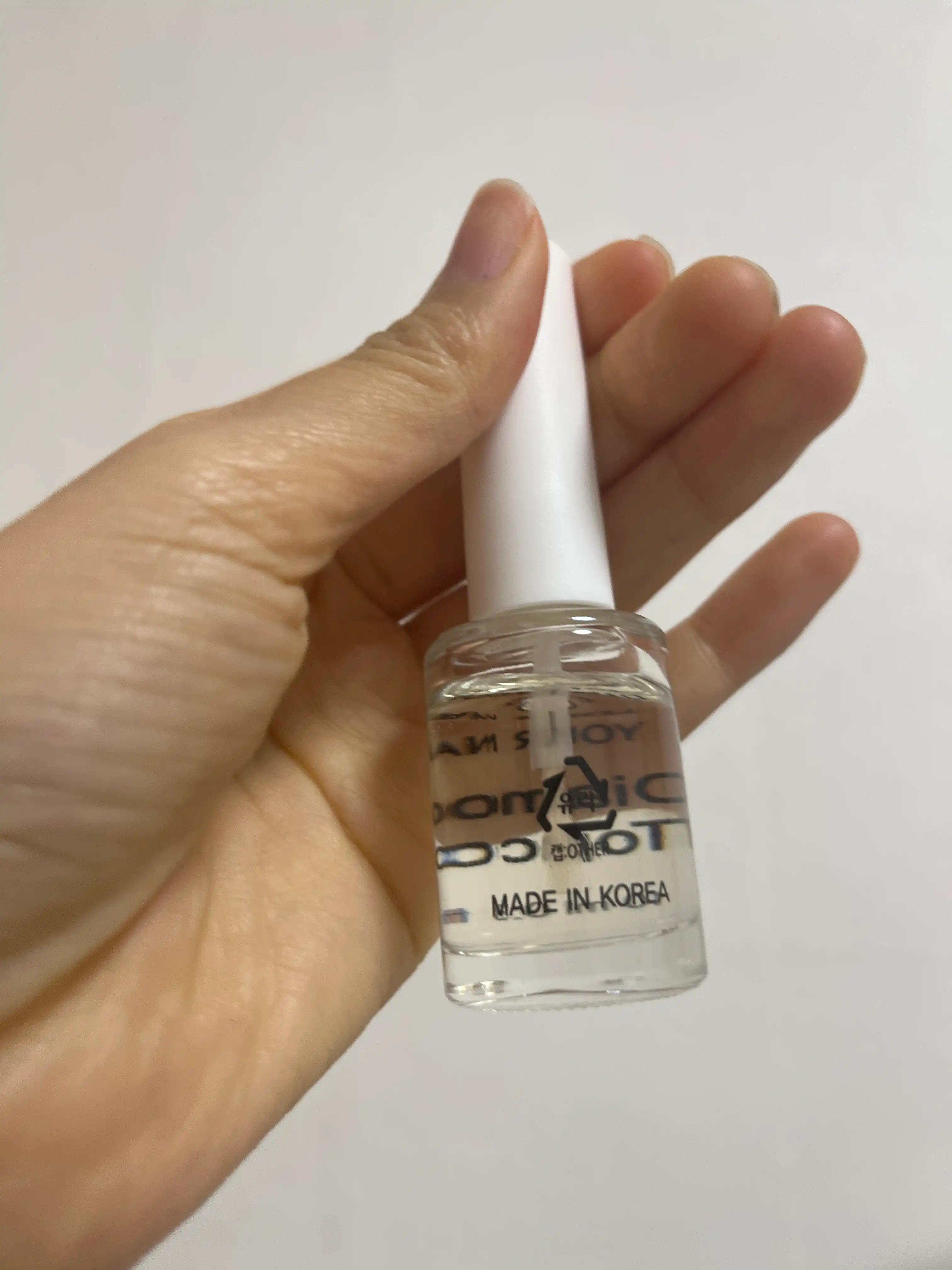 언니의파우치 리뷰 이미지 2 - [유어네일 다이아몬드 탑코트]