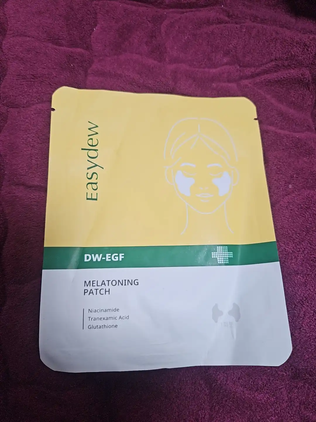 언니의파우치 리뷰 이미지 - [DW EGF 멜라토닝 패치]